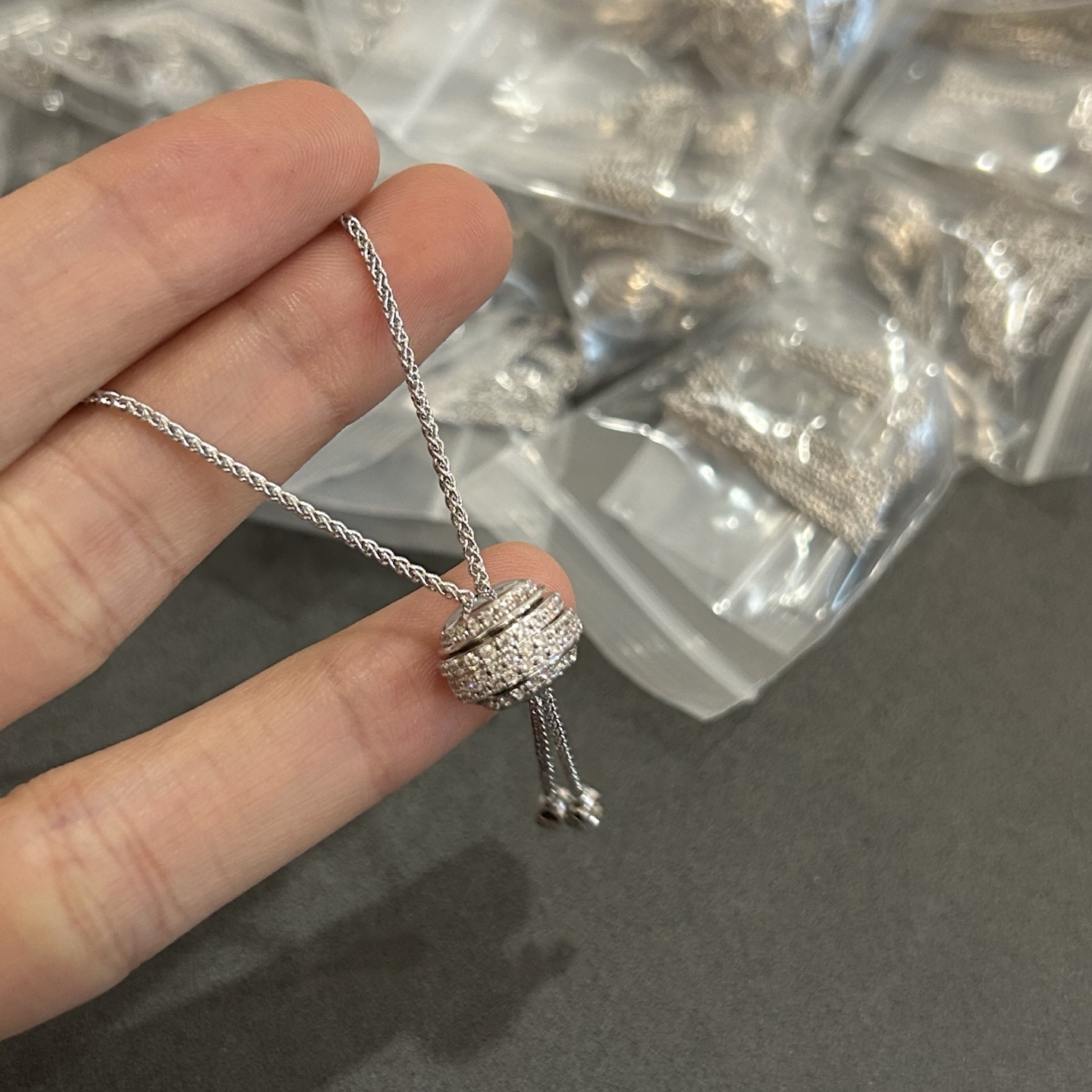  伯爵抽拉式项链到货了，