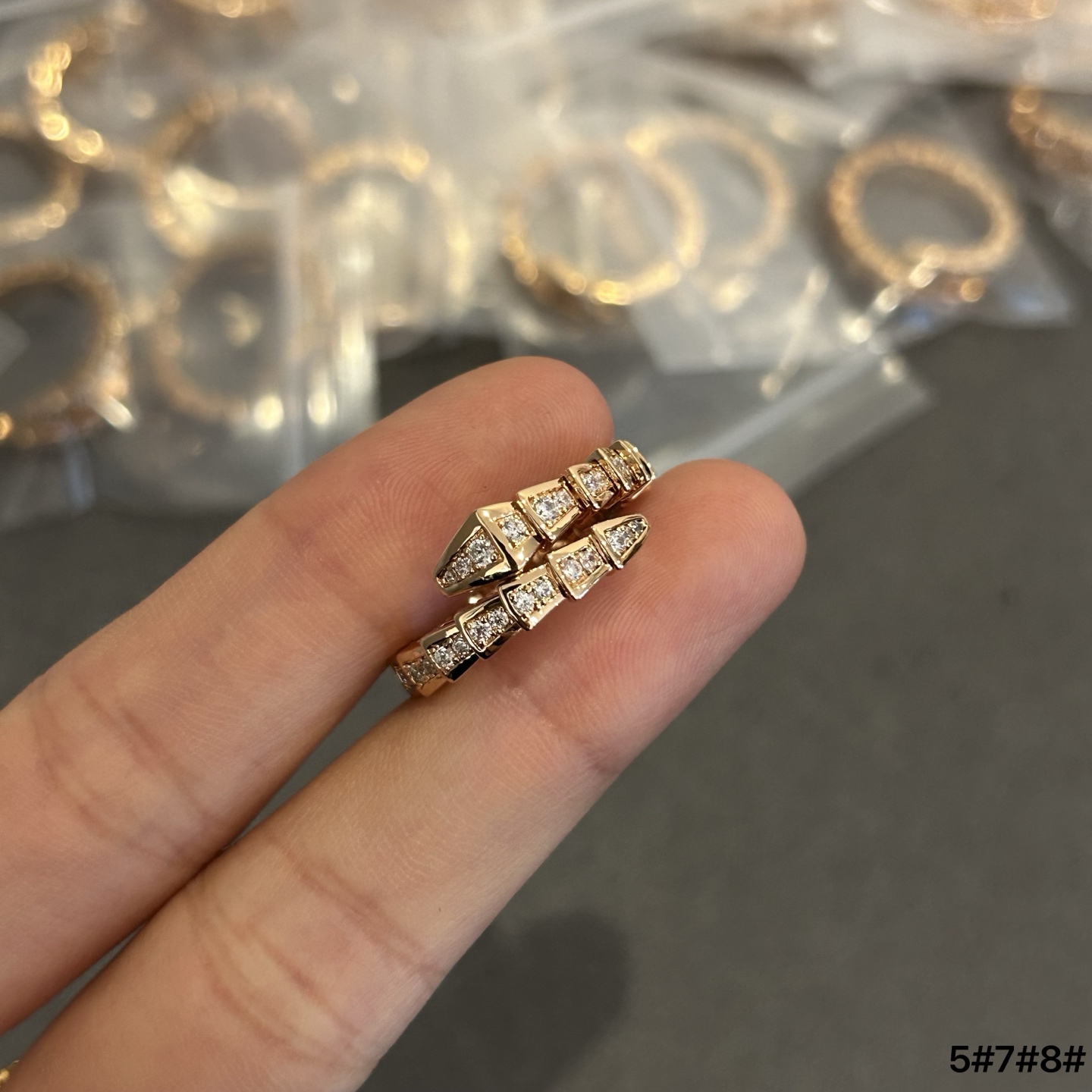  宝格丽细蛇💍戒指到货了