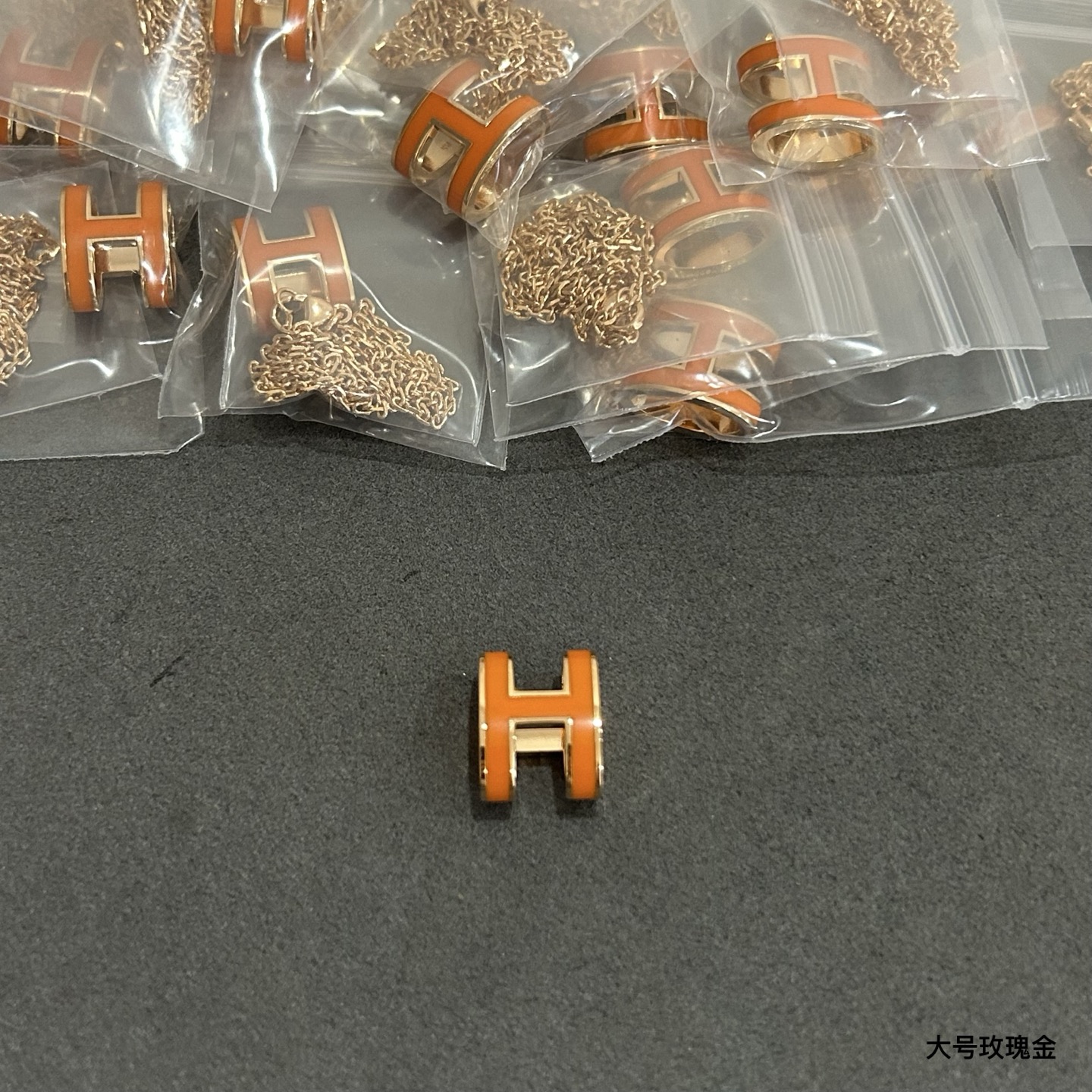  爱马仕大号h项链到货了，
