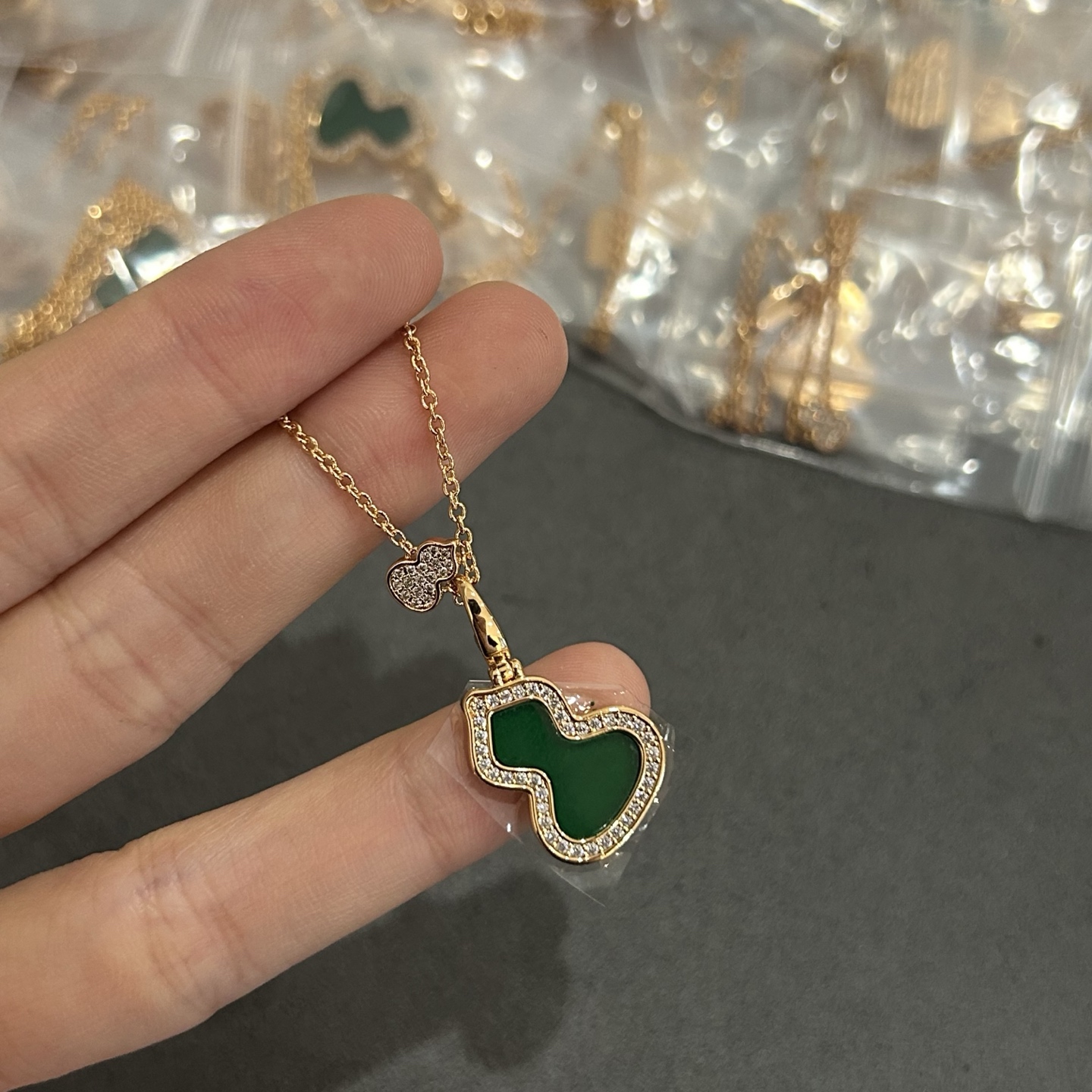  麒麟中号葫芦项链到货了，