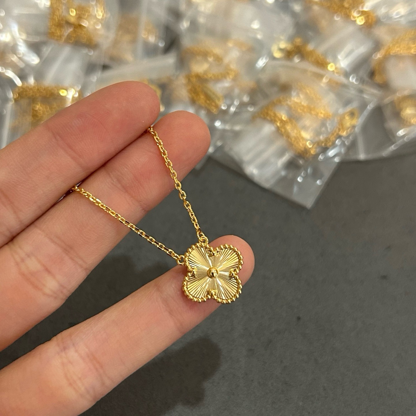  vca车花项链到货了，