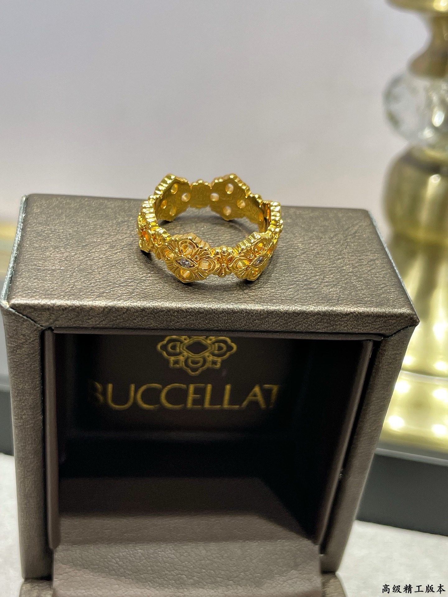  V金材质 （码数5678）布契拉提歌剧院小雏菊戒指💍现货 我的爱藏于心💓 却形于色🌈🔥高品质 k金工艺