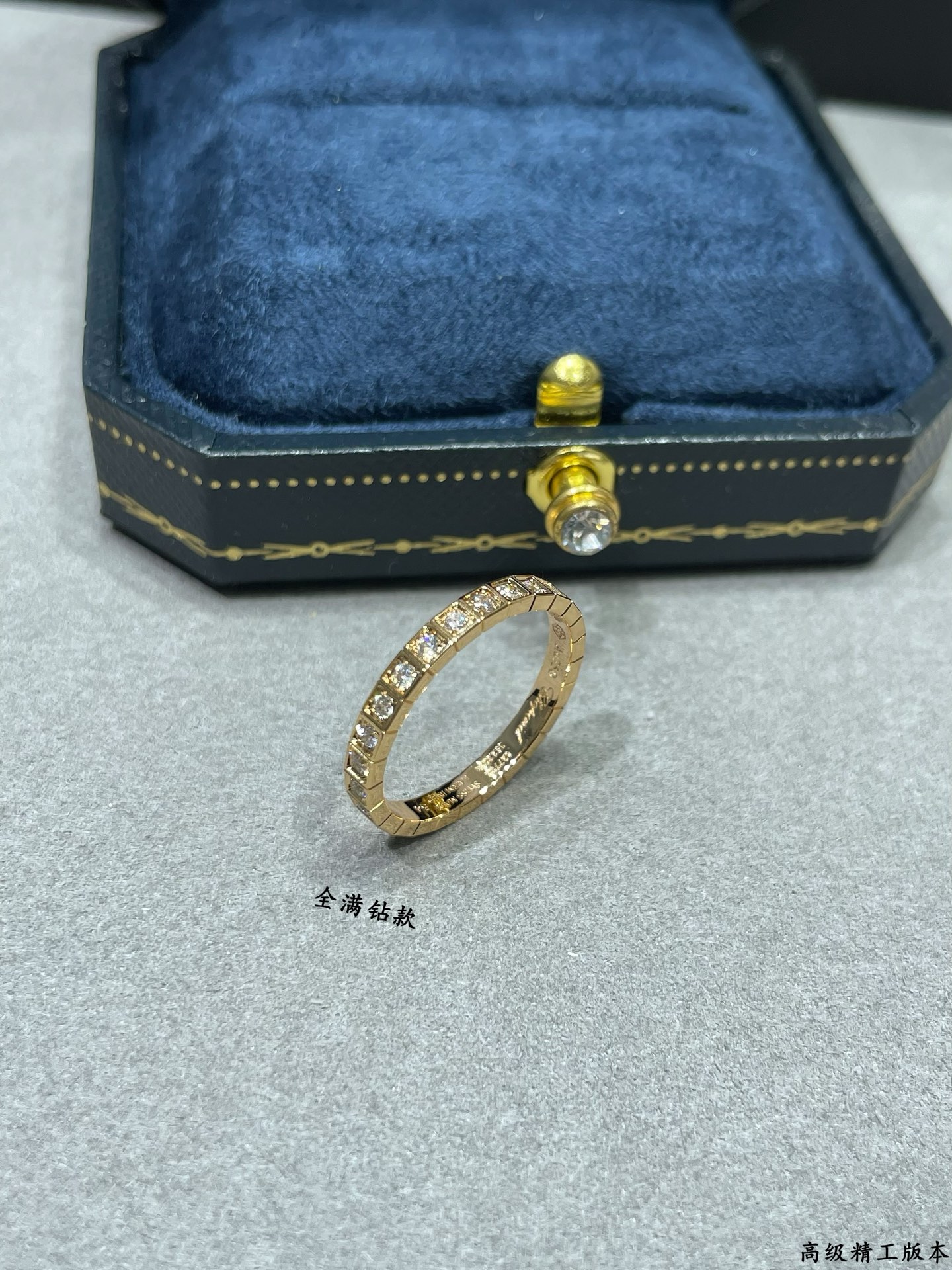  V金材质  萧邦满钻冰块戒指💍，码数5678。现货 我的爱藏于心💓 却形于色🌈🔥高品质 k金工艺 秒杀