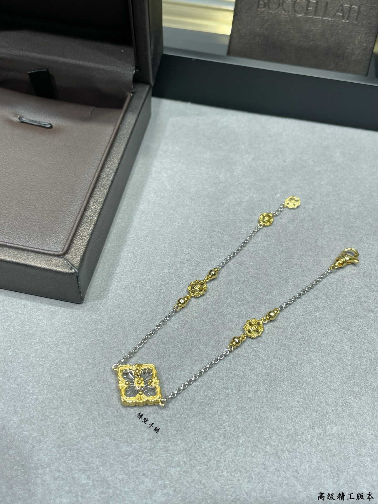 Luxurious Gold Twisters: Unique Silk-Carving Process for Geometric Diamond Engraving with Sparkling Air - 图片 8