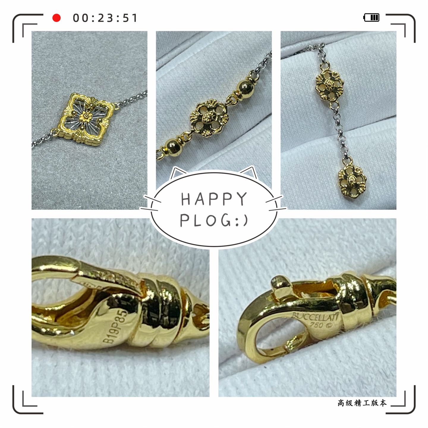 Luxurious Gold Twisters: Unique Silk-Carving Process for Geometric Diamond Engraving with Sparkling Air - 图片 9