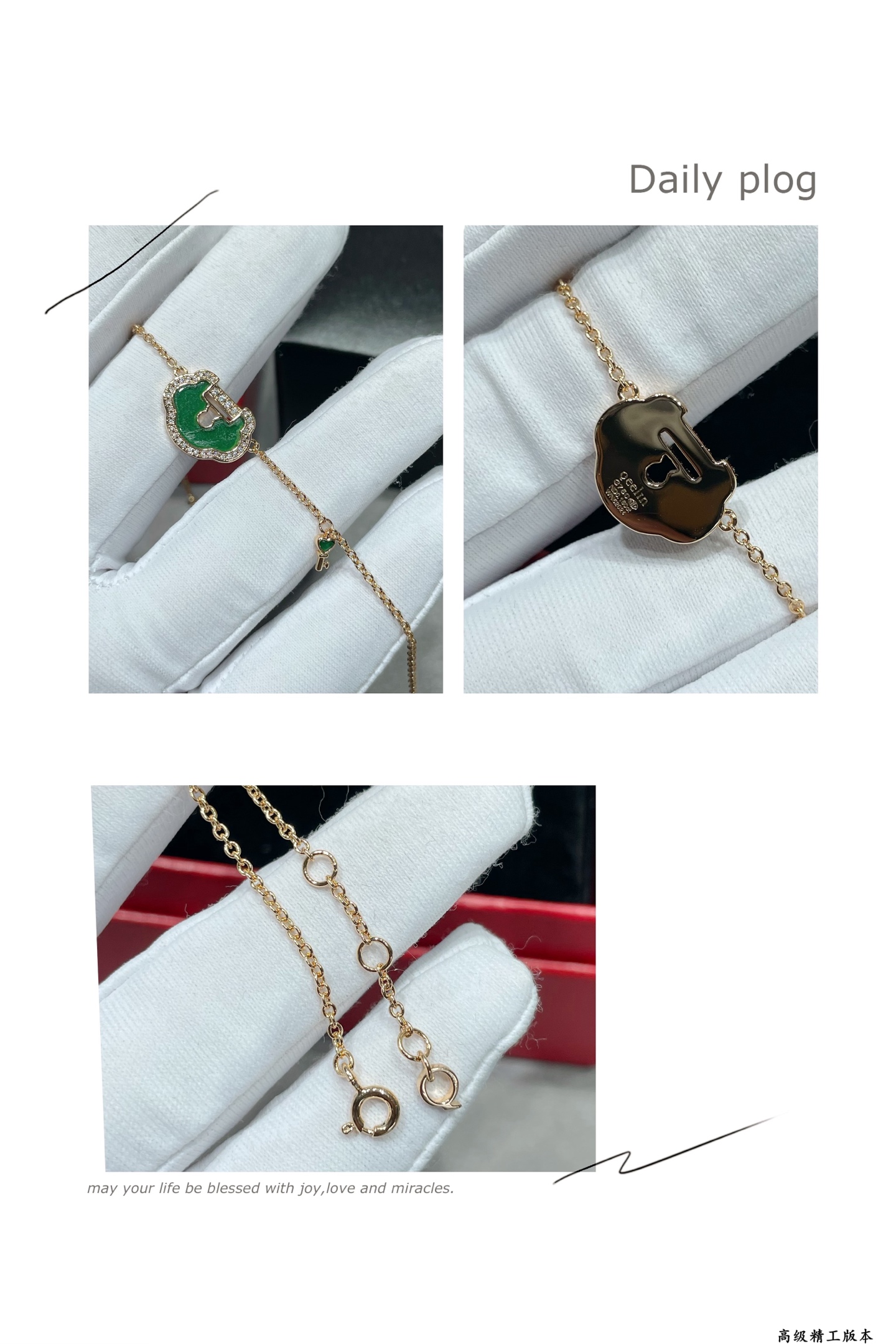 Handmade Goldenium Cylindrical Piece: Unique, Smoky, Flashy, High-Quality Electroplating - 图片 9