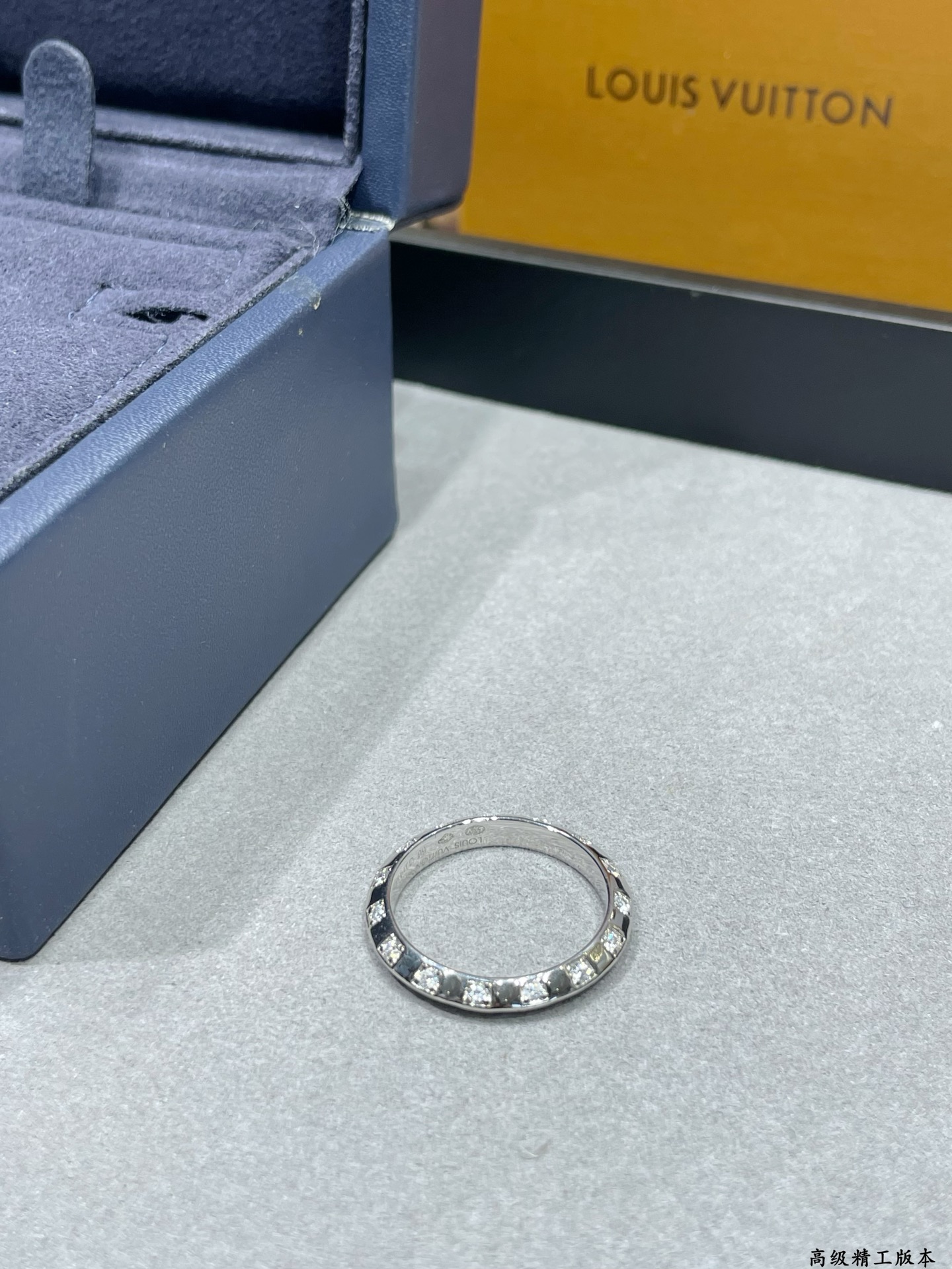 Louis Vuitton Ring,Elegant Checkerboard Design,Sizes 5-8,Perfect Gift 7 i1755571482364 8548 0 6