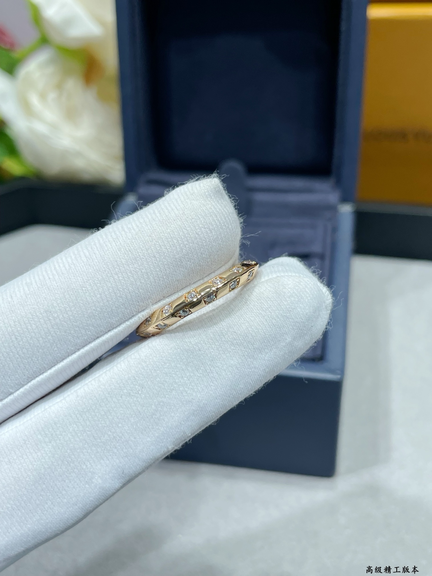 Louis Vuitton Ring,Elegant Checkerboard Design,Sizes 5-8,Perfect Gift 6 i1755571483232 8218 0 4