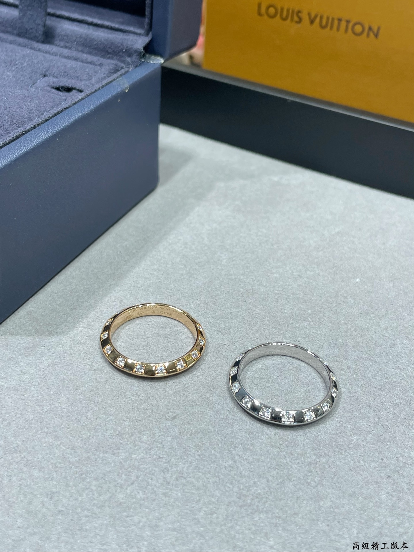 Louis Vuitton Ring,Elegant Checkerboard Design,Sizes 5-8,Perfect Gift 2 i1755571483240 1612 0 5