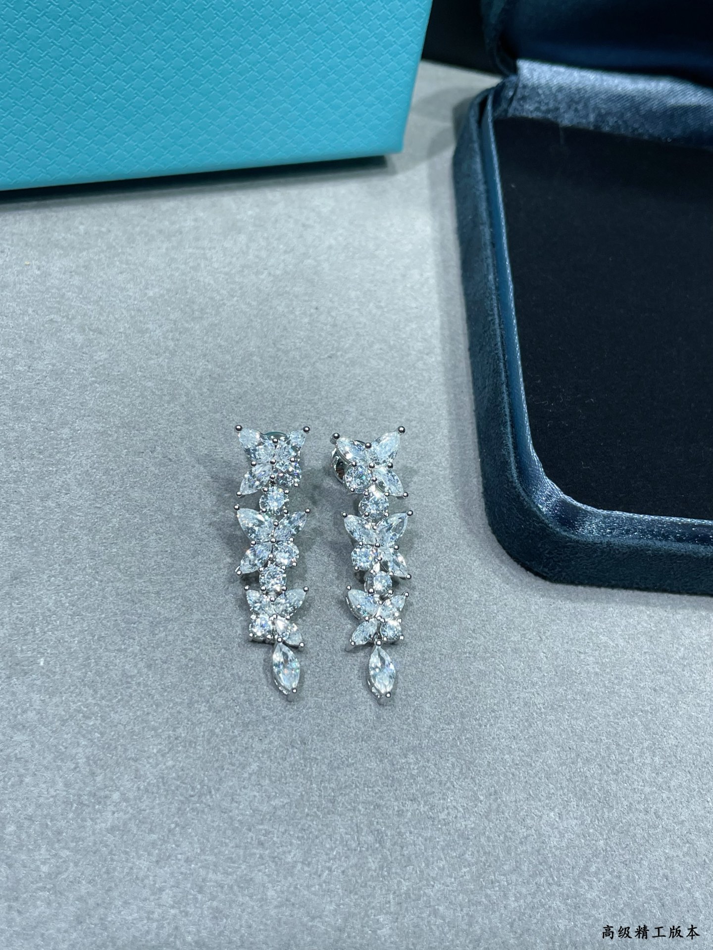 蒂芙尼马眼耳环 💎💎名媛奢华大牌高档，爆闪 专柜品质 S925纯银 完美打造 每一微小细节都经老师傅耐心