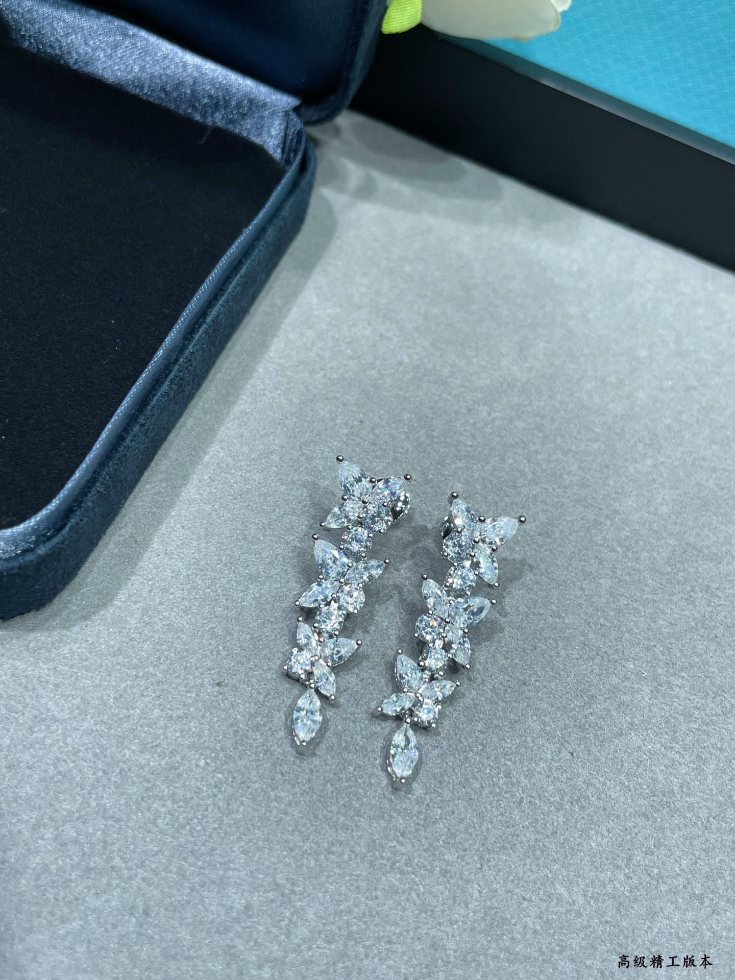 蒂芙尼马眼耳环 💎💎名媛奢华大牌高档，爆闪 专柜品质 S925纯银 完美打造 每一微小细节都经老师傅耐心