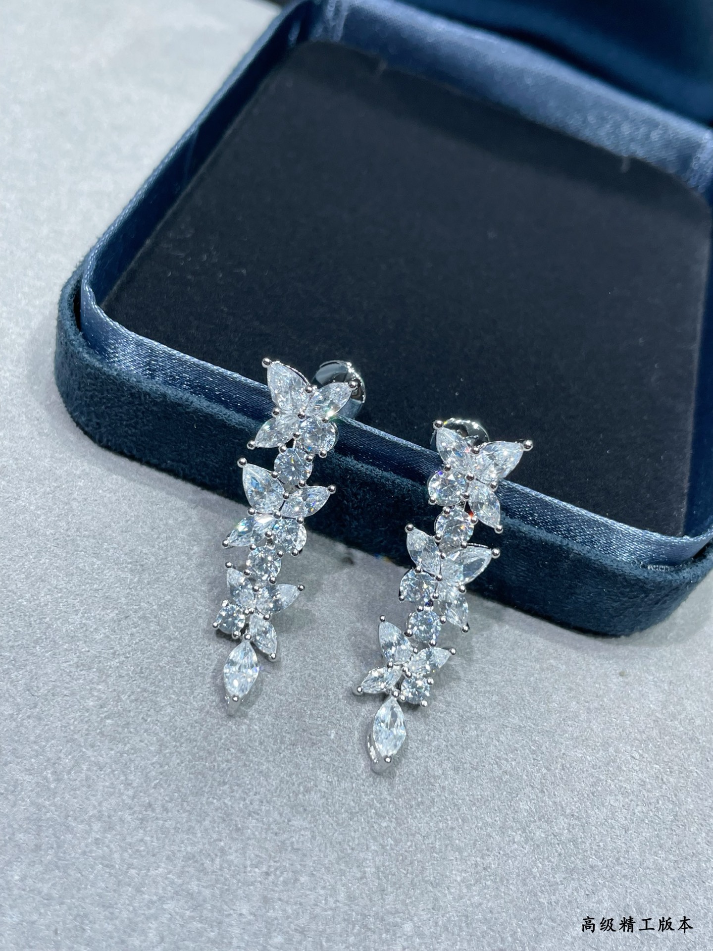 蒂芙尼马眼耳环 💎💎名媛奢华大牌高档，爆闪 专柜品质 S925纯银 完美打造 每一微小细节都经老师傅耐心