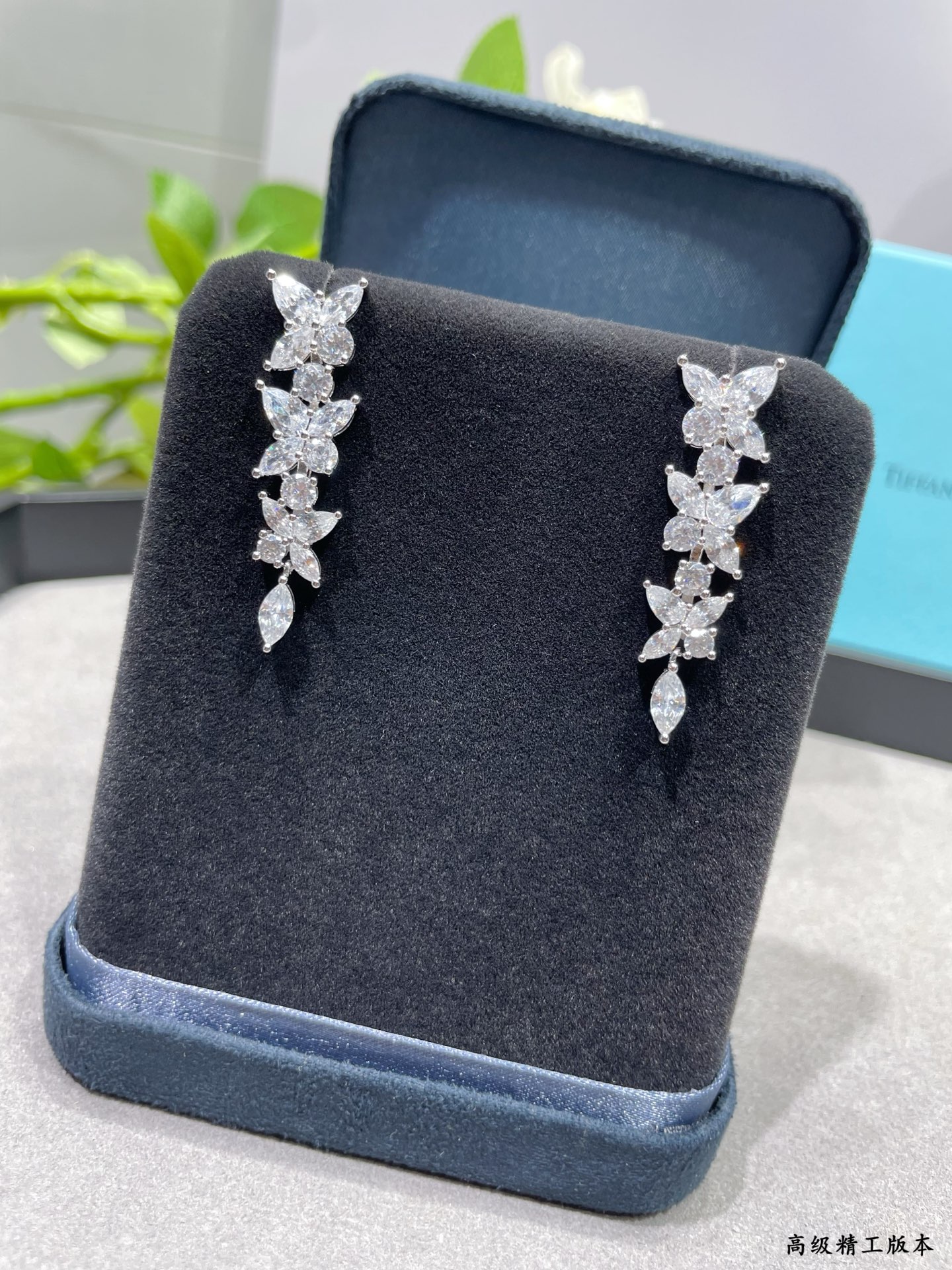 蒂芙尼马眼耳环 💎💎名媛奢华大牌高档，爆闪 专柜品质 S925纯银 完美打造 每一微小细节都经老师傅耐心