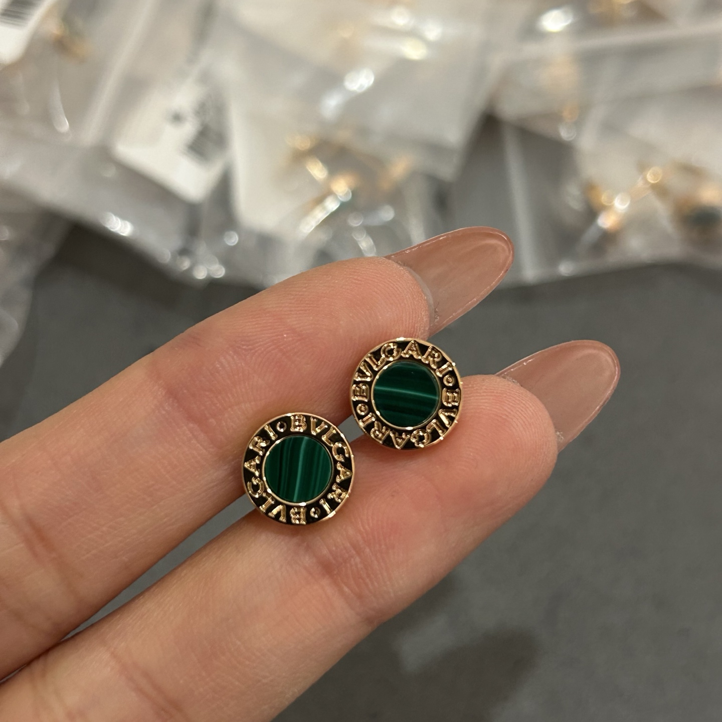 Bulgari CNC round pancake earrings arrive - Jewelry