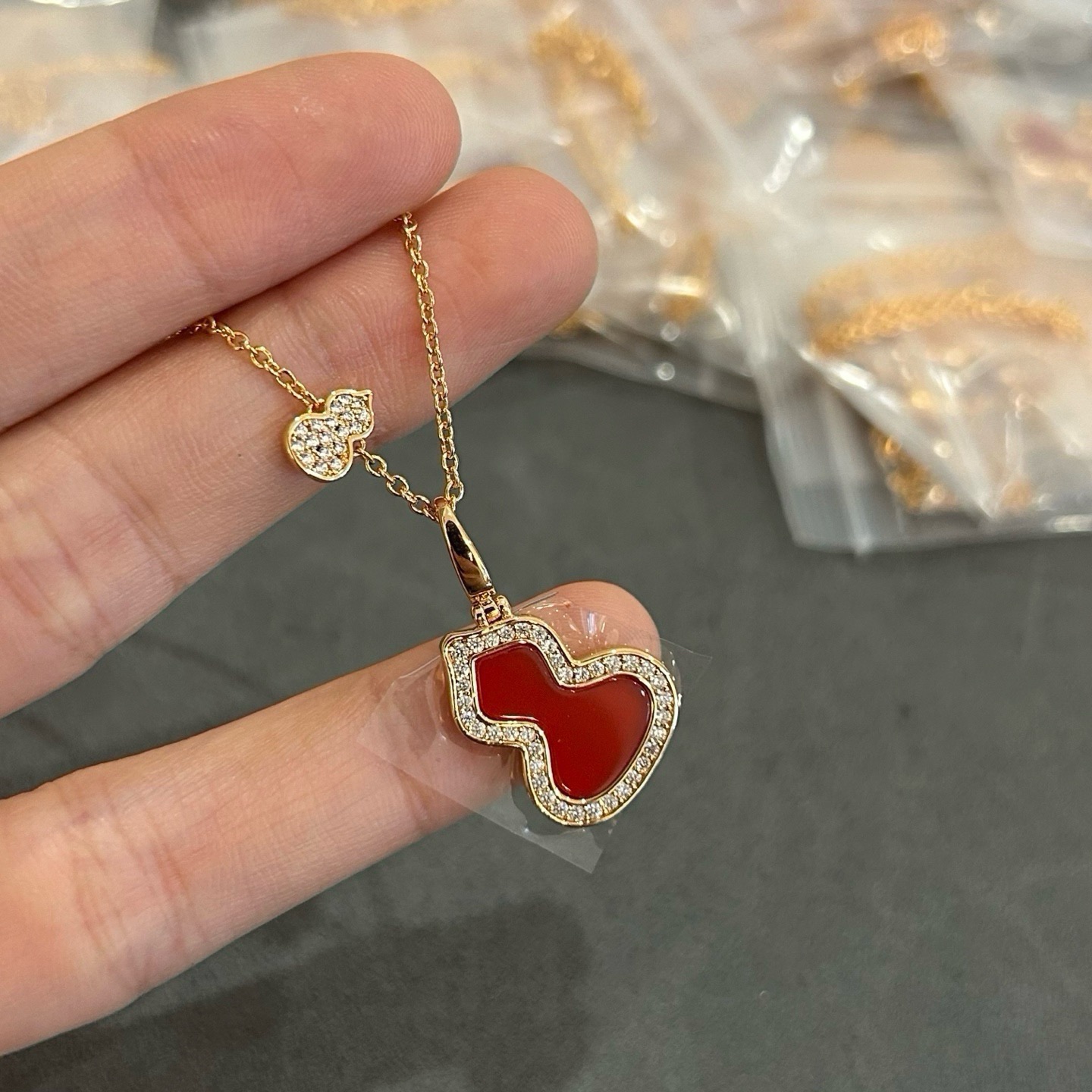 麒麟中号葫芦项链到货了