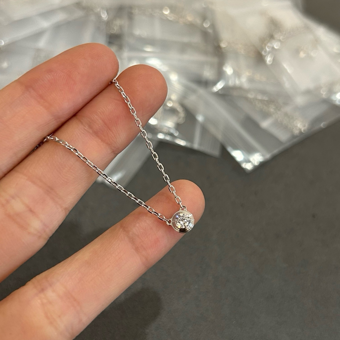 Llegó el collar de diamante único de Cartier, 5140150