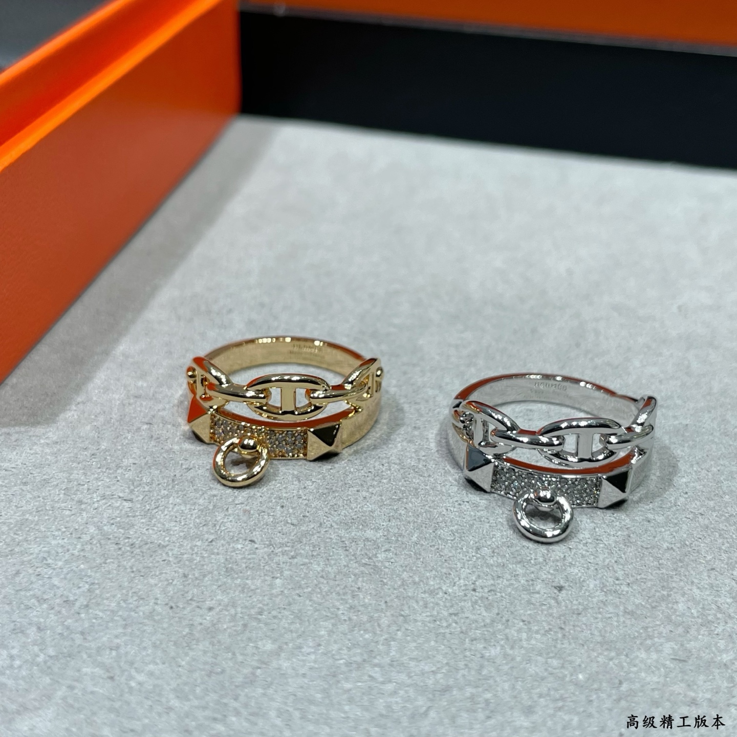 Hermès 女神都爱 1:1超精赞 各路女神 明星 同款 高端k金质感，精工镶嵌高碳钻