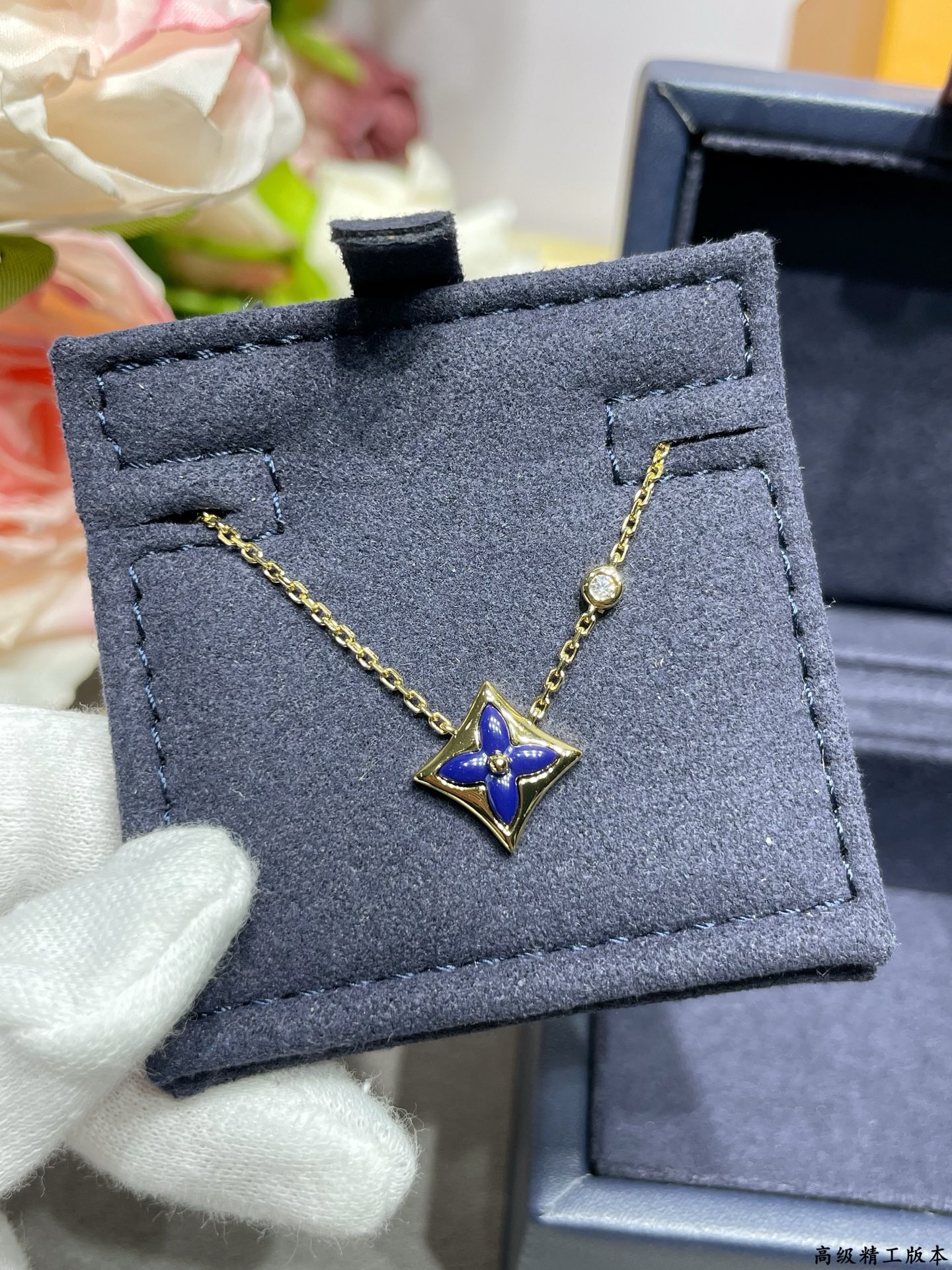 路易威登 Louis Vuitton 传世高定珠宝耳环项链戒指首饰 #6BC94389 7