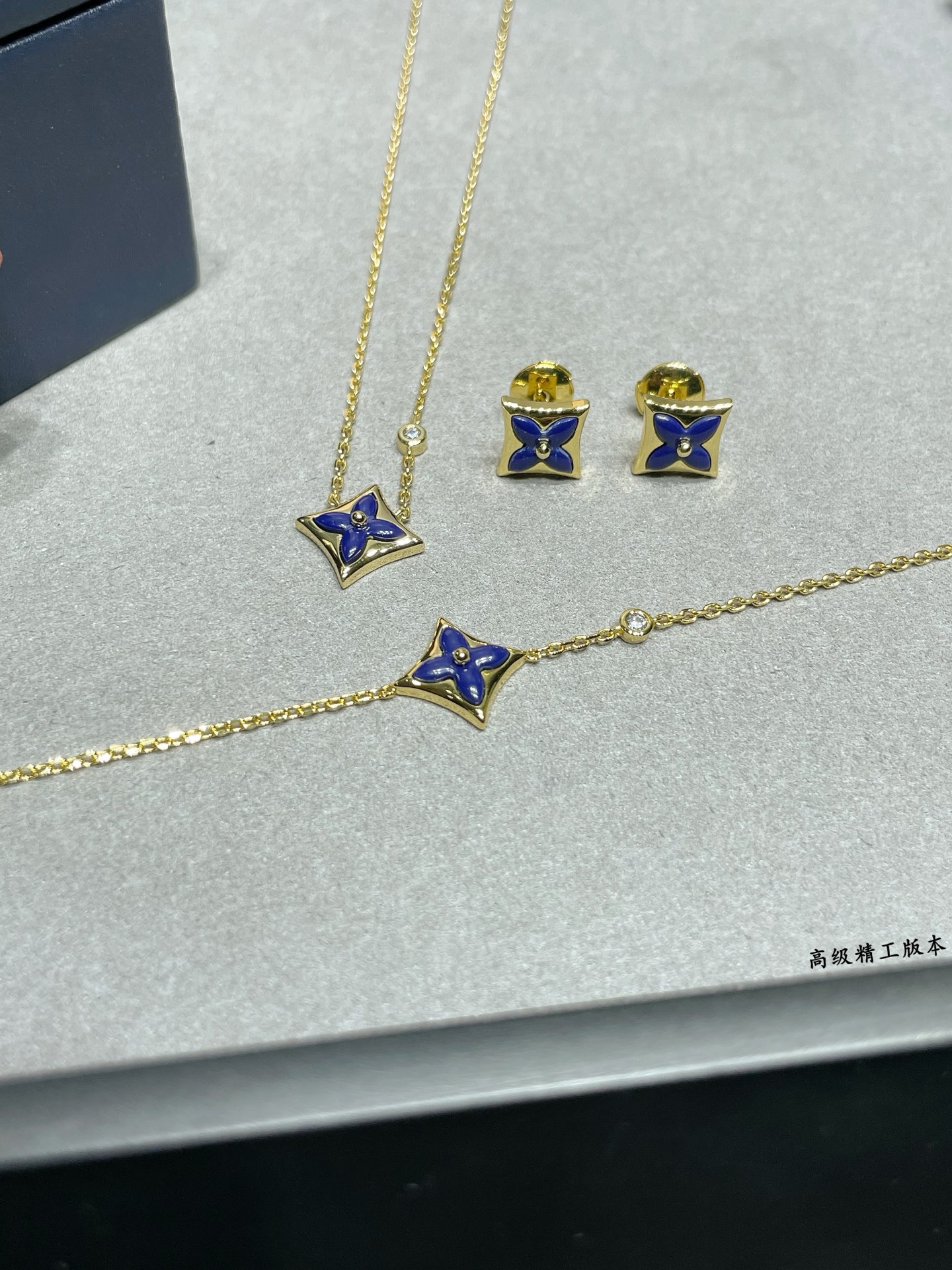 路易威登 Louis Vuitton 传世高定珠宝耳环项链戒指首饰 #6BC94389 8