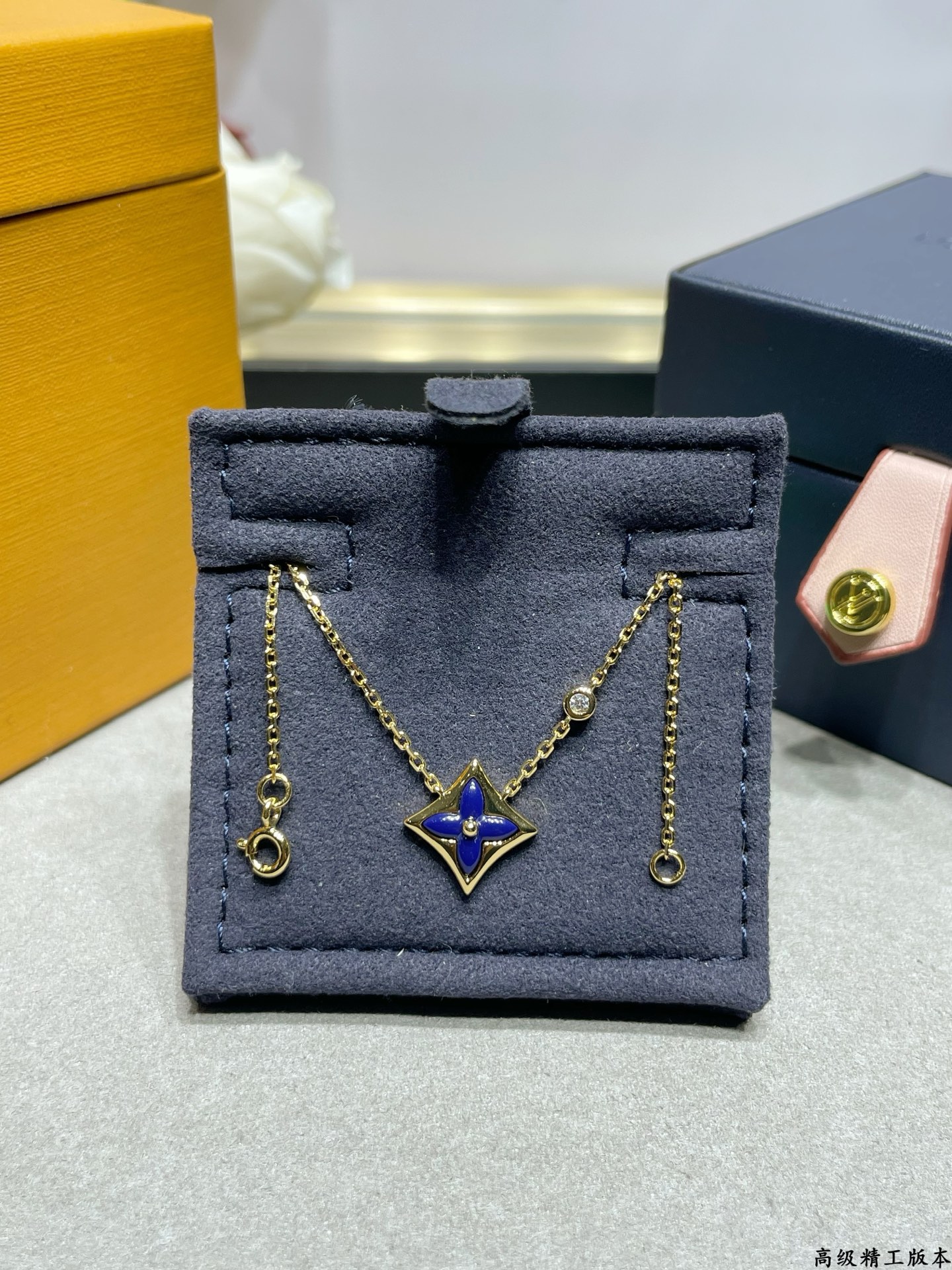 路易威登 Louis Vuitton 传世高定珠宝耳环项链戒指首饰 #6BC94389 4