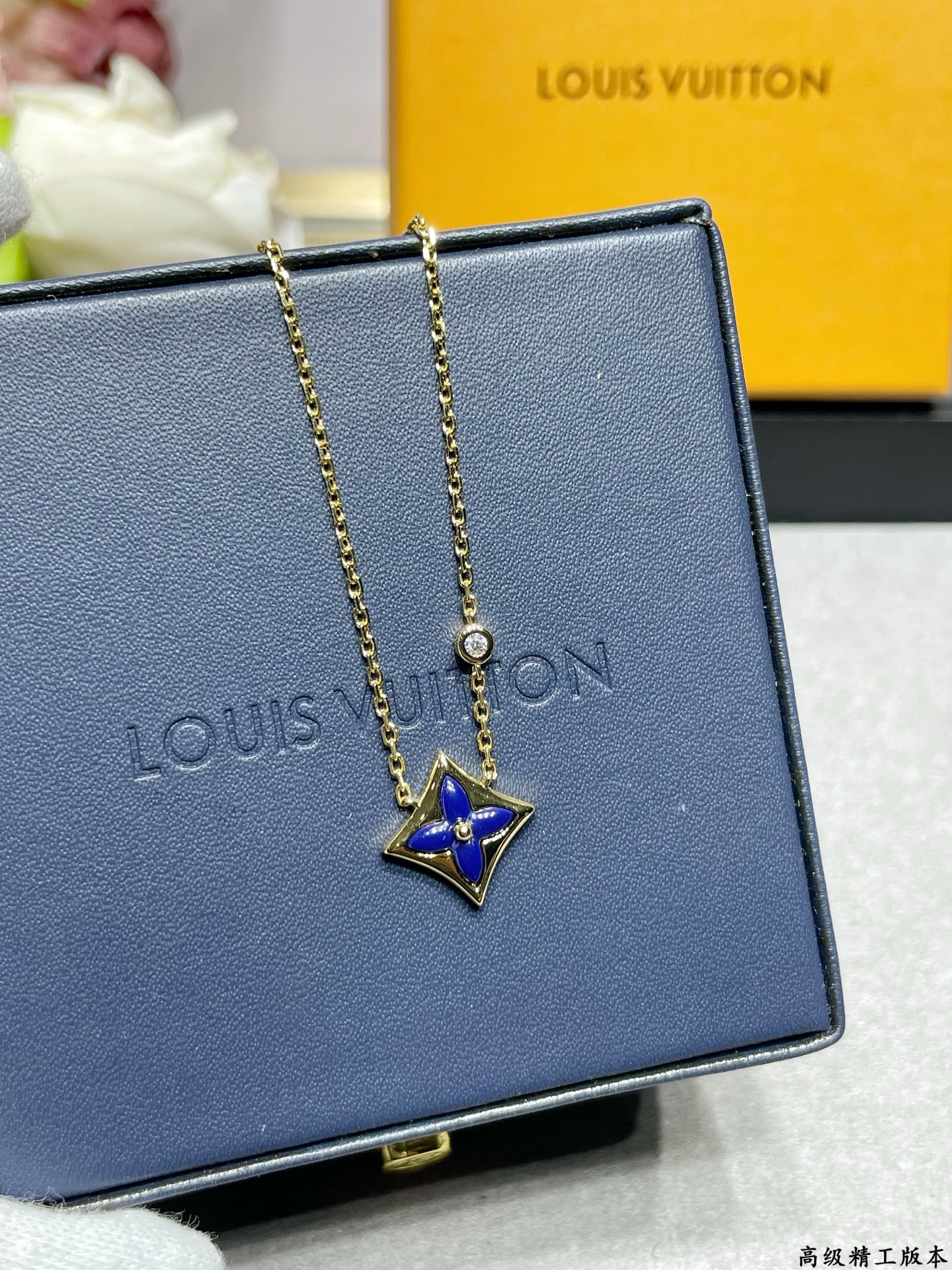 路易威登 Louis Vuitton 传世高定珠宝耳环项链戒指首饰 #6BC94389 6