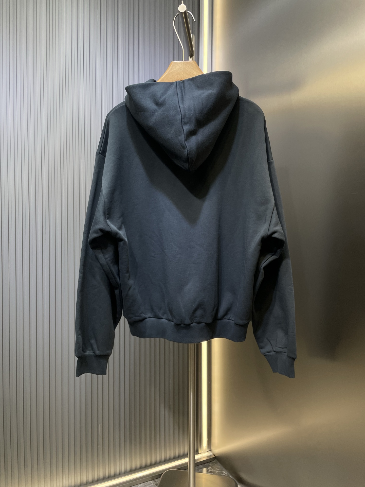 Diorr For My Real Friends Navy Blue Cotton Fleece Hoodie Sweatshirt 5 i1758723159874 9791 0 3