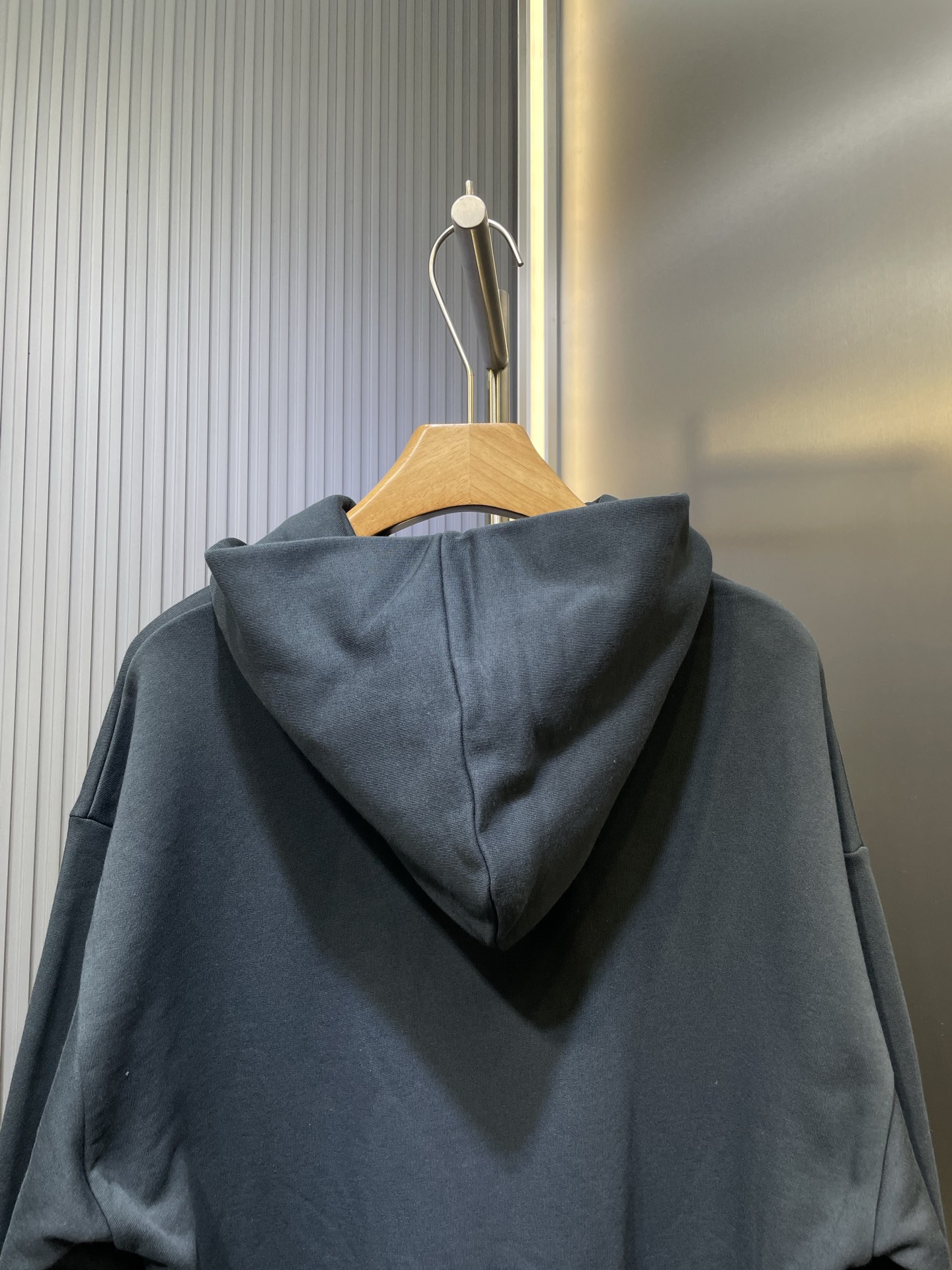 Diorr For My Real Friends Navy Blue Cotton Fleece Hoodie Sweatshirt 4 i1758723162399 7362 0 4