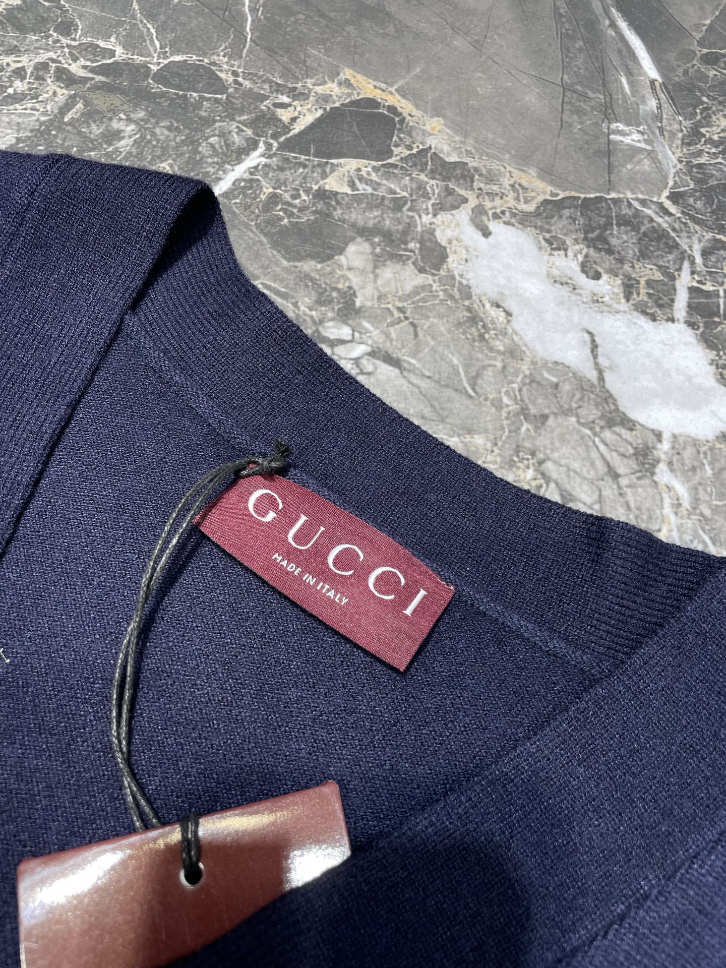 Gucci Navy Knitwear Wool Cardigan with Multicolor GG Logo Embroidery 10 i1760546362834 9379 0 9
