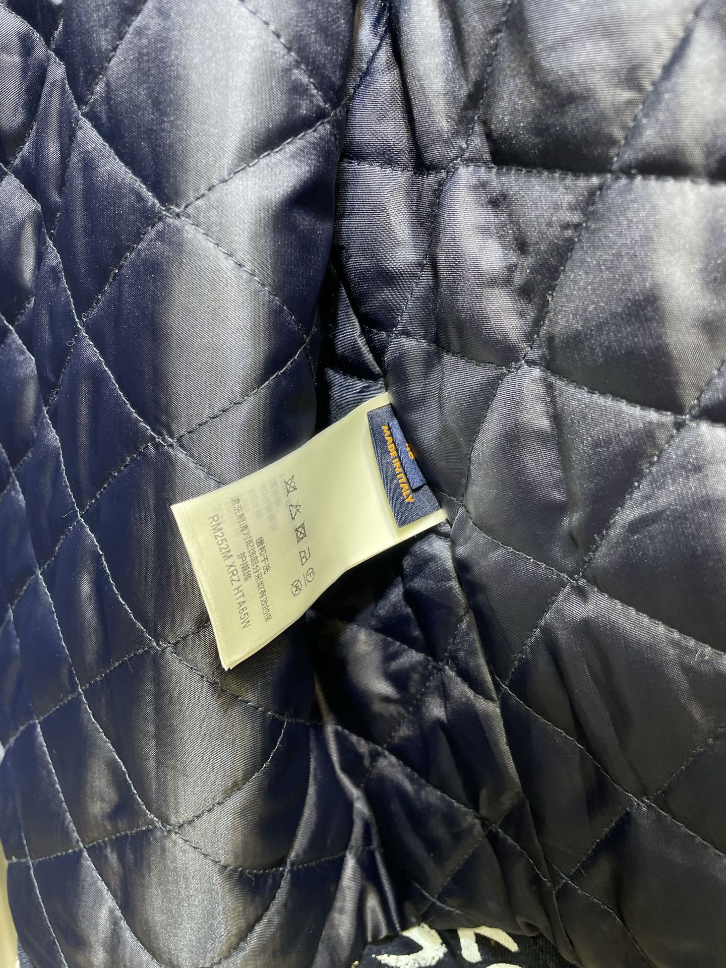 Louis Vuitton LV涂鸦字母无领牛仔夹克