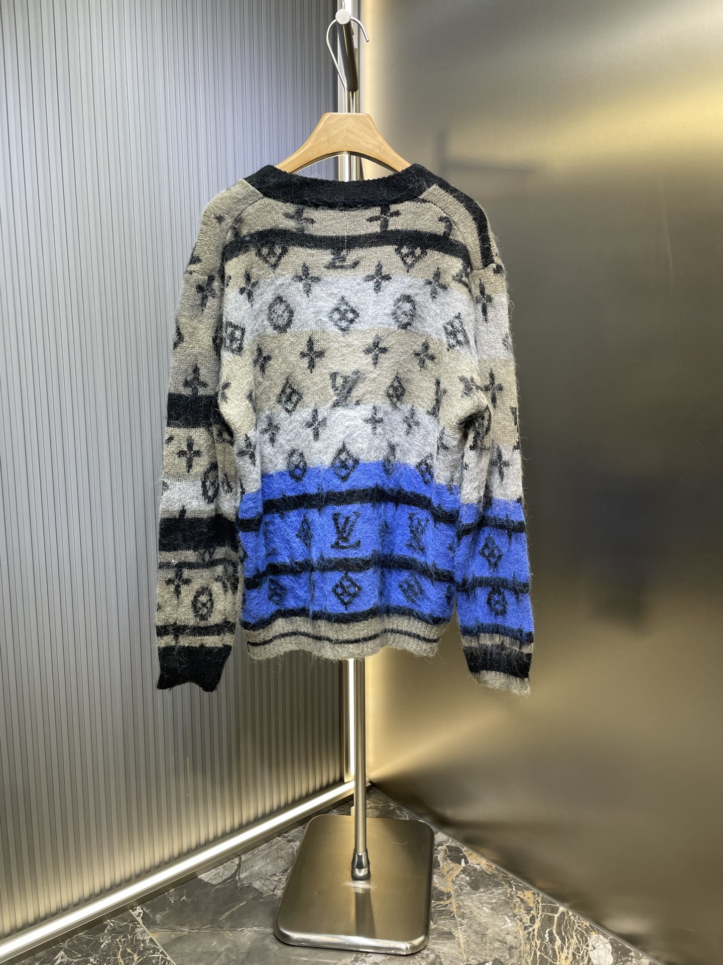 Louis Vuitton LOUIS VUITTON 马海毛针织提花开衫