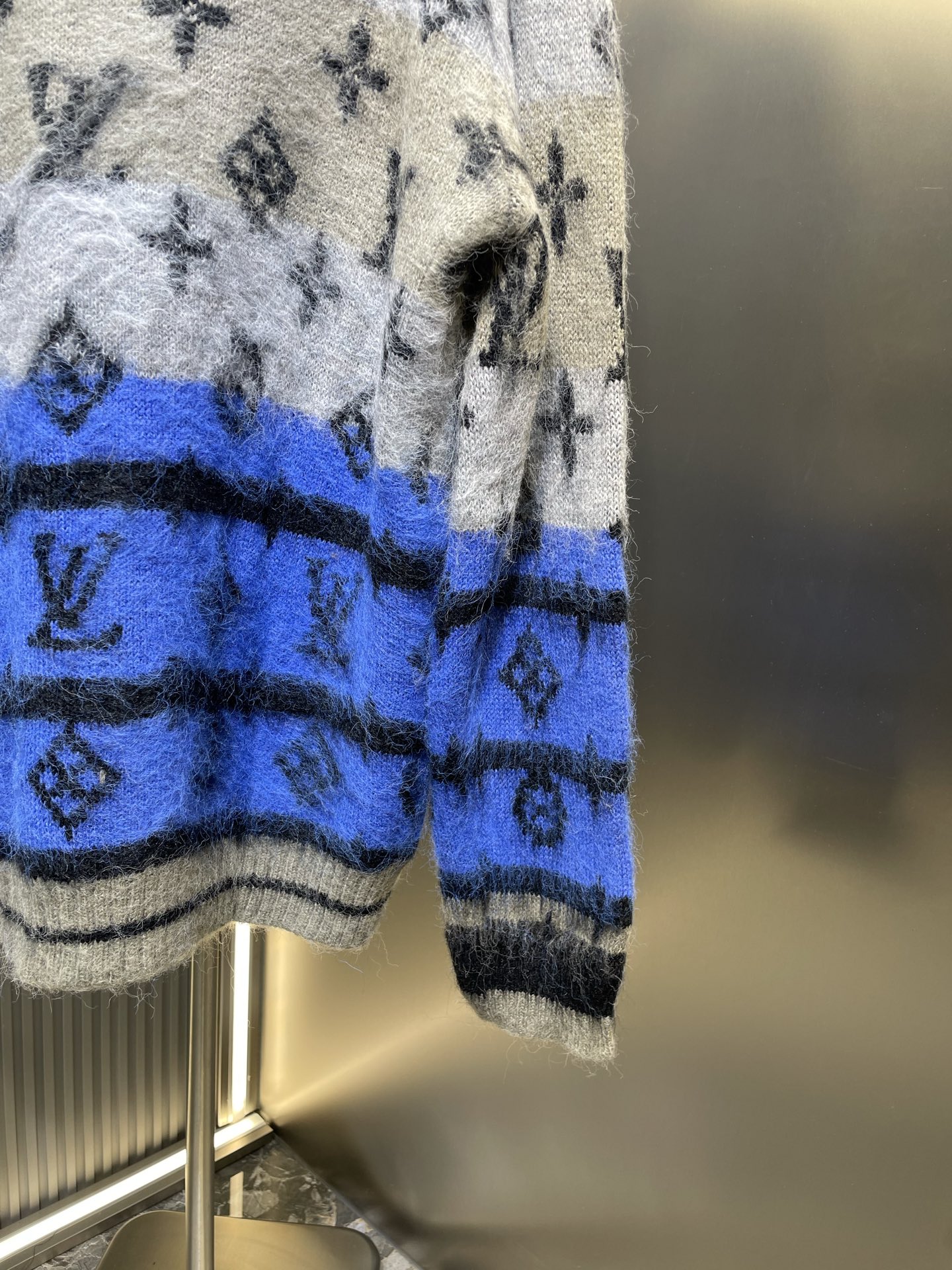 Louis Vuitton LOUIS VUITTON 马海毛针织提花开衫