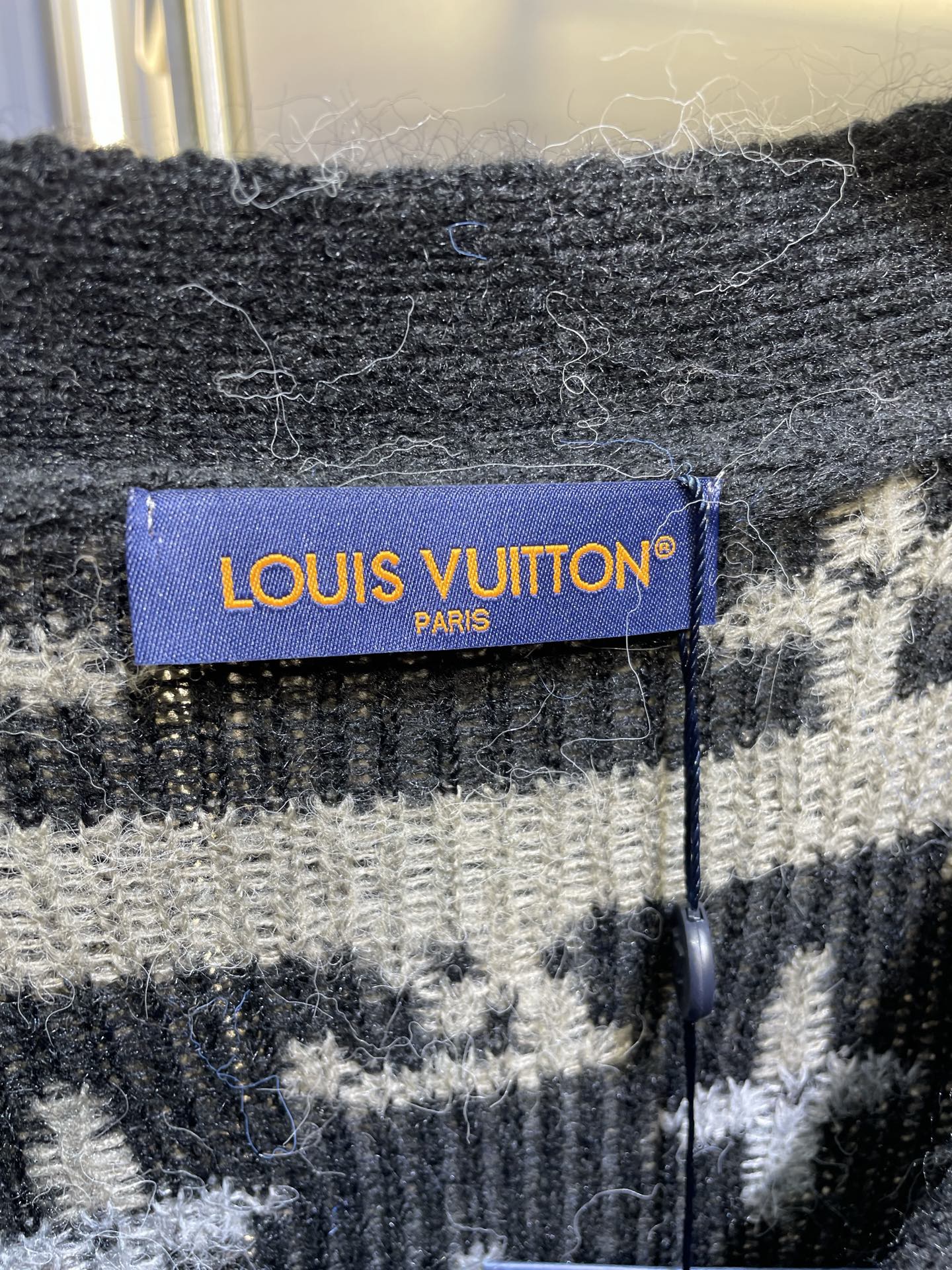 Louis Vuitton LOUIS VUITTON 马海毛针织提花开衫