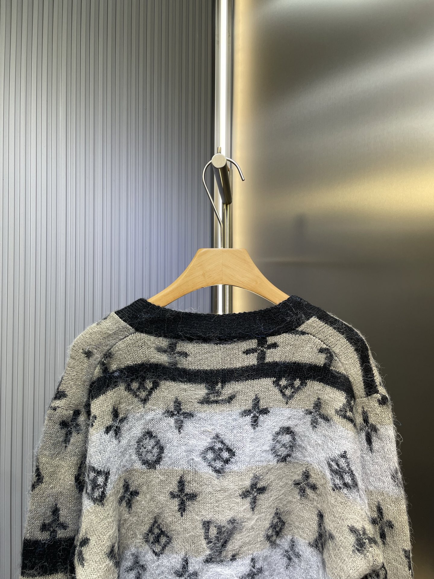 Louis Vuitton LOUIS VUITTON 马海毛针织提花开衫