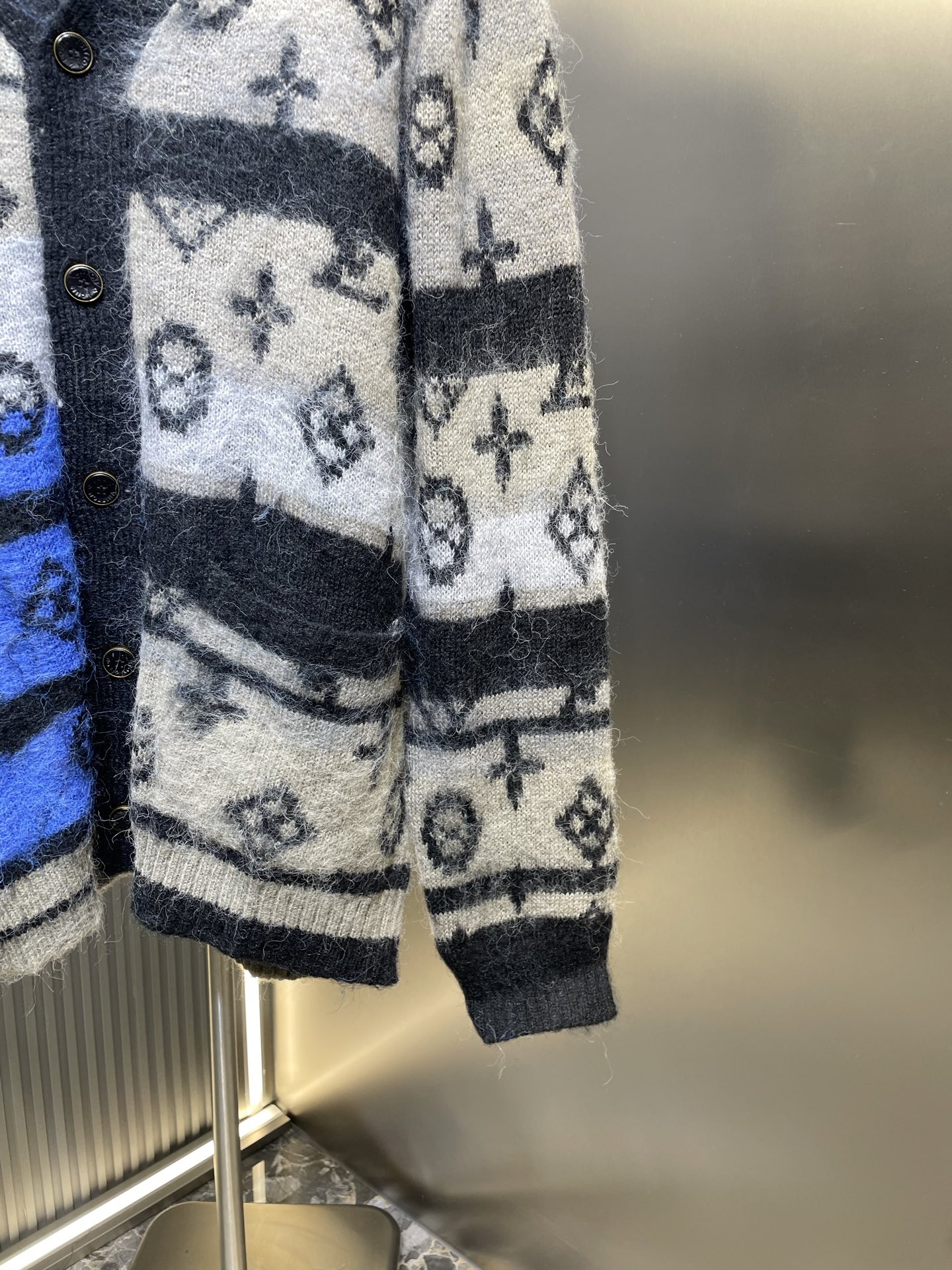 Louis Vuitton LOUIS VUITTON 马海毛针织提花开衫