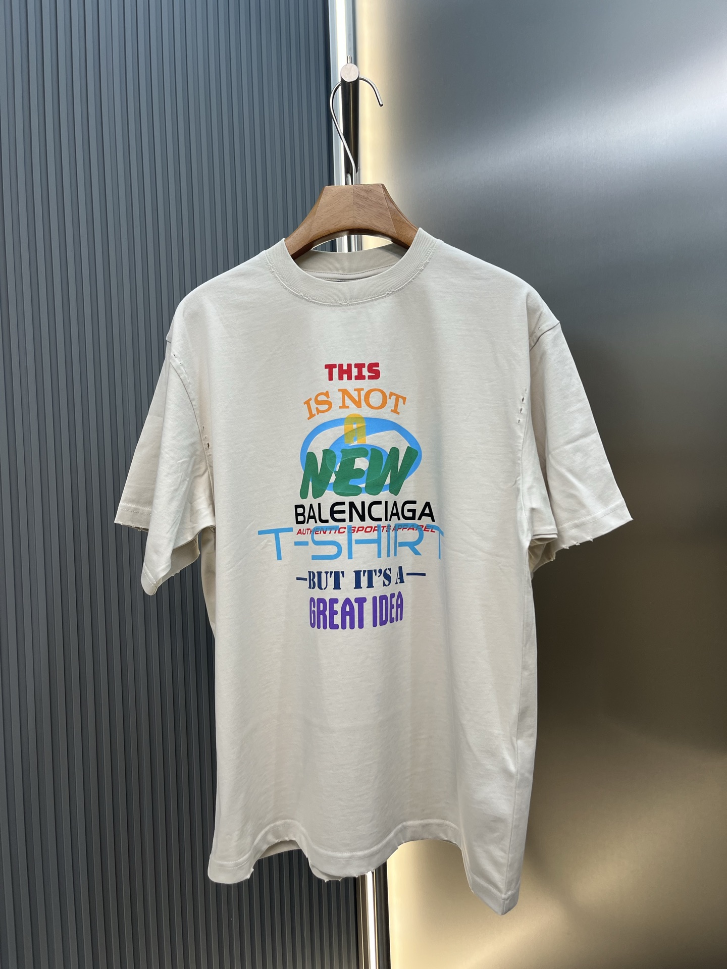Balenciaga 巴黎世家 新主意印花短袖