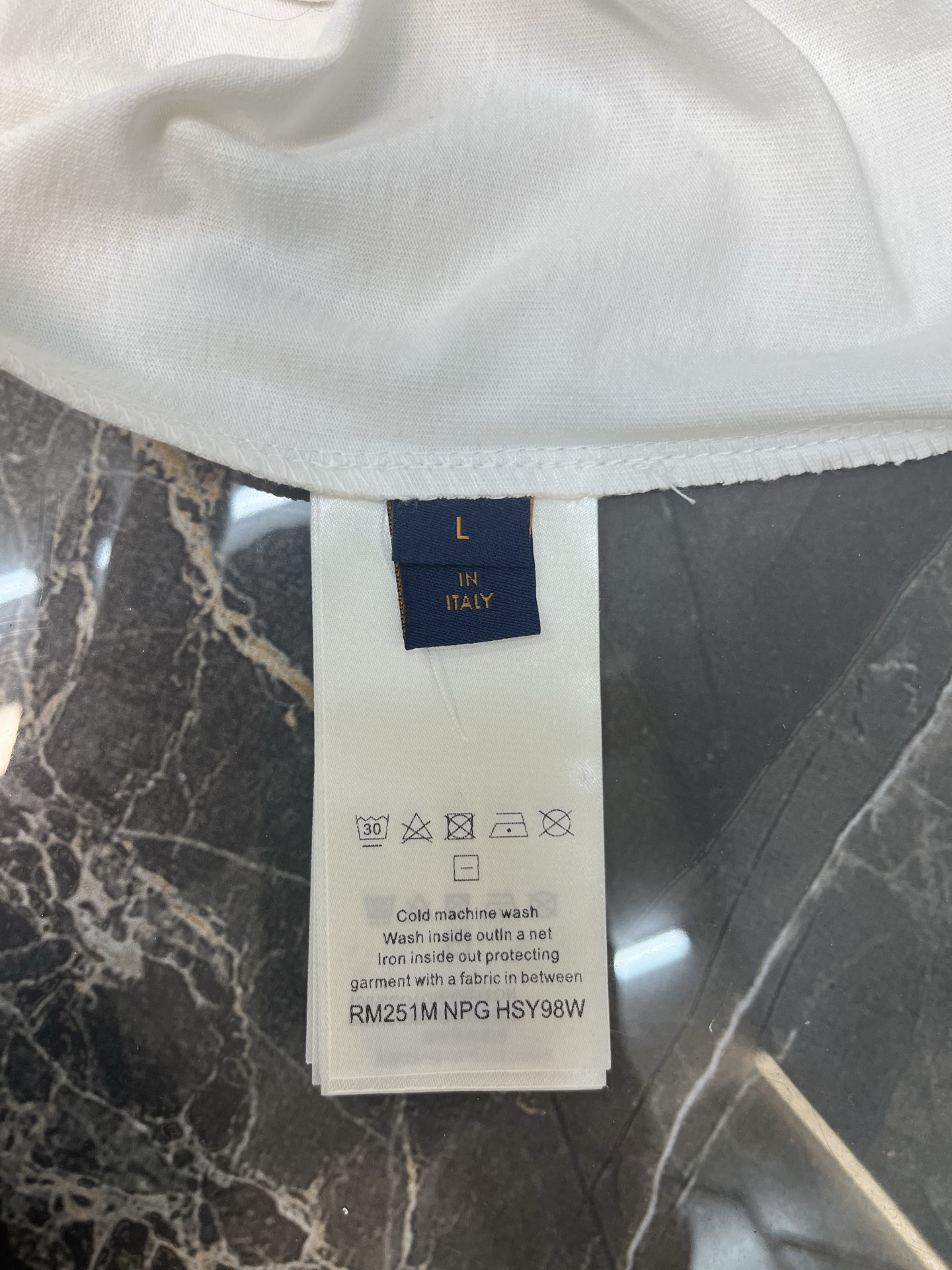 Louis Vuitton LOUIS VUITTON LV 红字母刺绣圆领短袖T恤