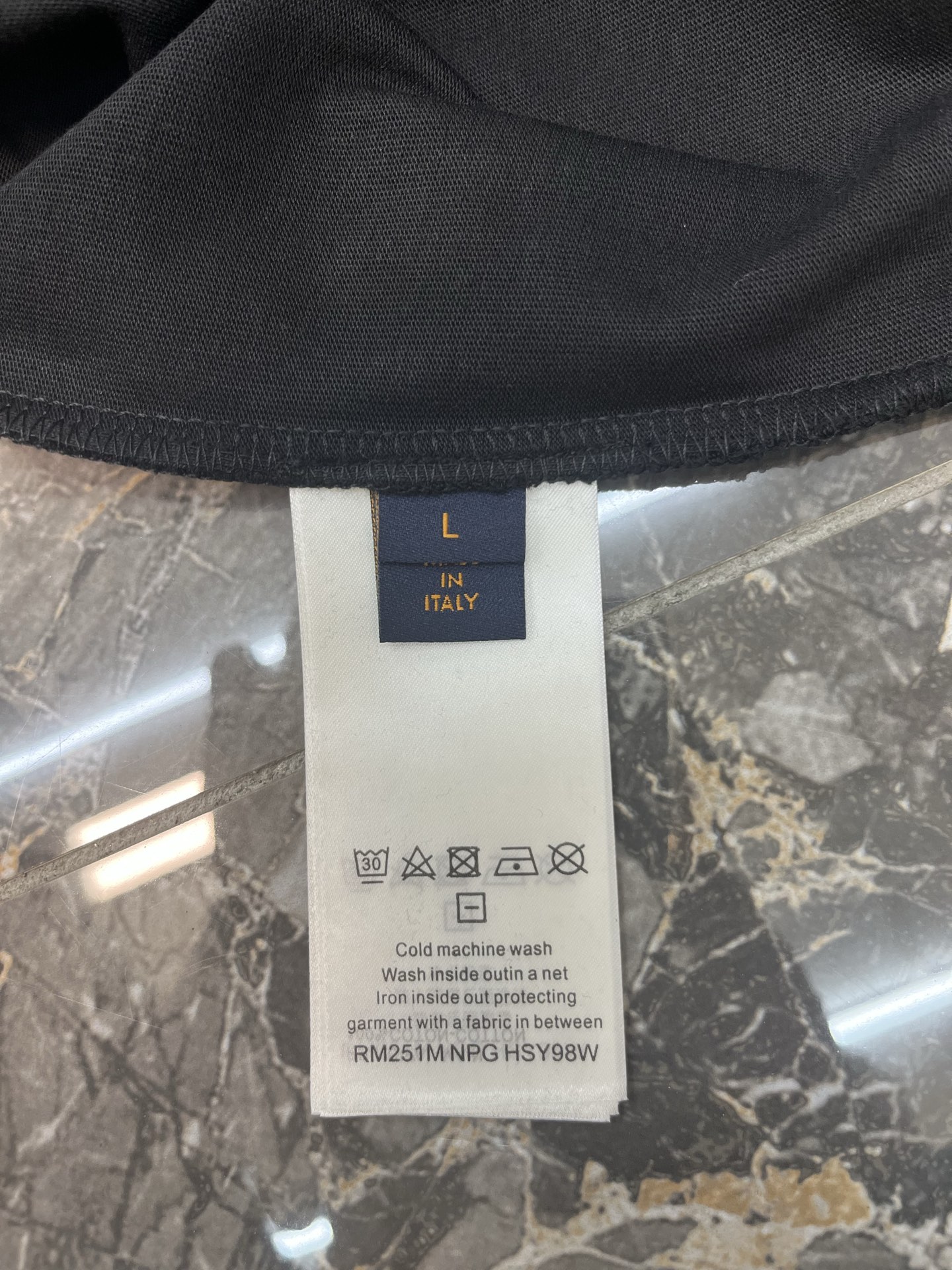Louis Vuitton LV 路易威登串珠珠绣签名圆领短袖
