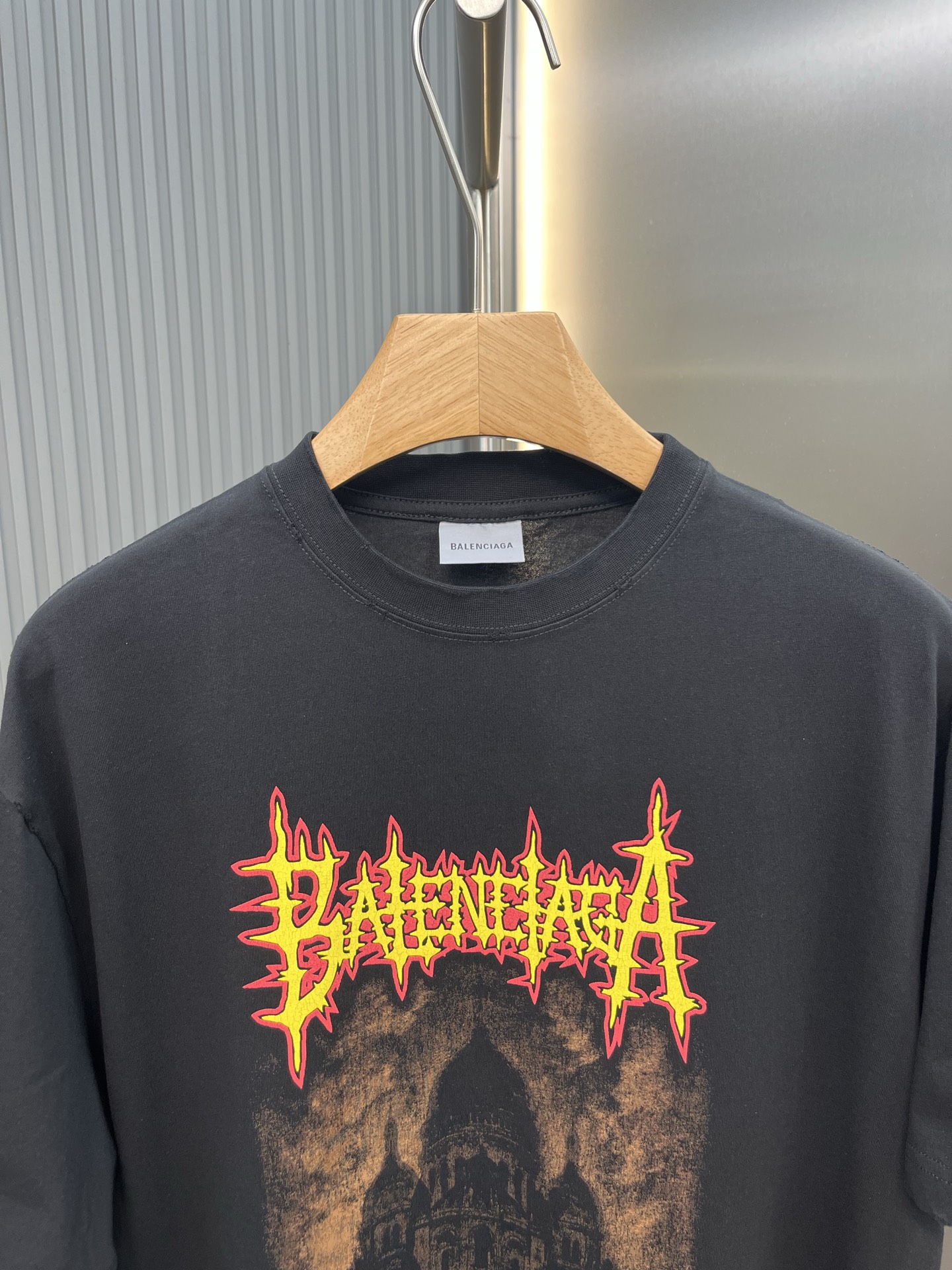 Balenciaga BALENCIAGA 26SS Sacre Coeur棉质印花T恤
