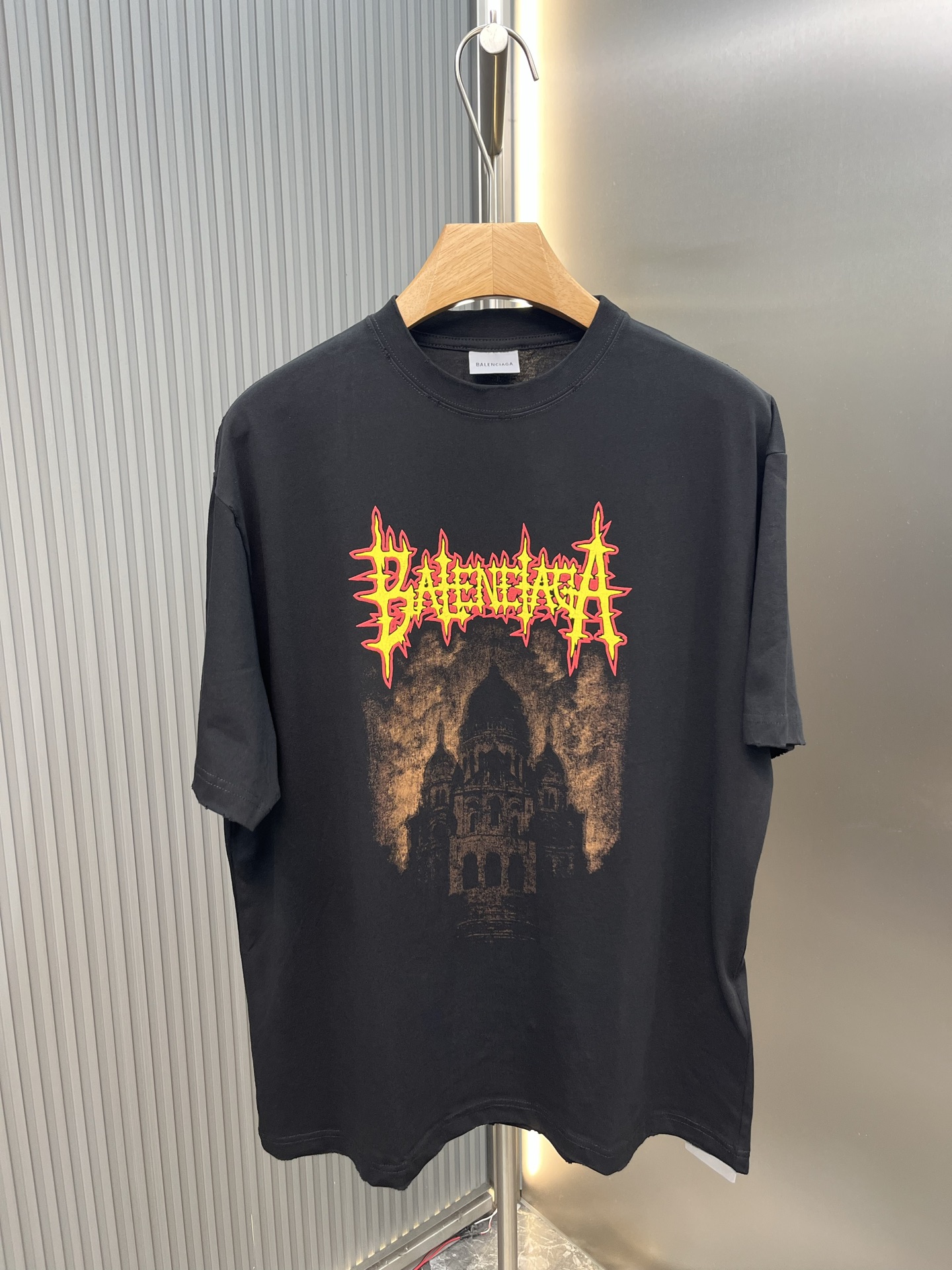 Balenciaga BALENCIAGA 26SS Sacre Coeur棉质印花T恤