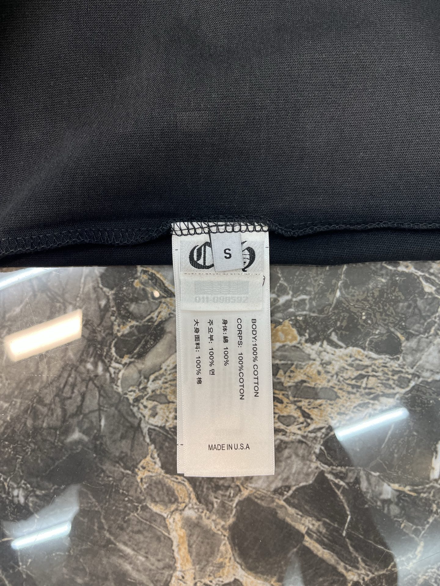 Chrome Hearts 克罗心夏季领口十字贴皮银饰圆领短袖