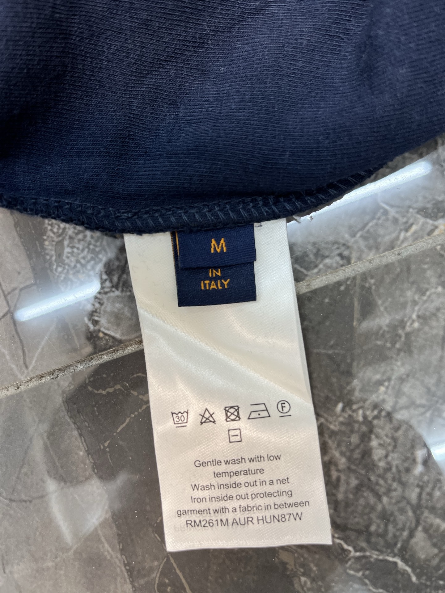 Louis Vuitton LOUIS VUITTON 压纹毛圈布短袖