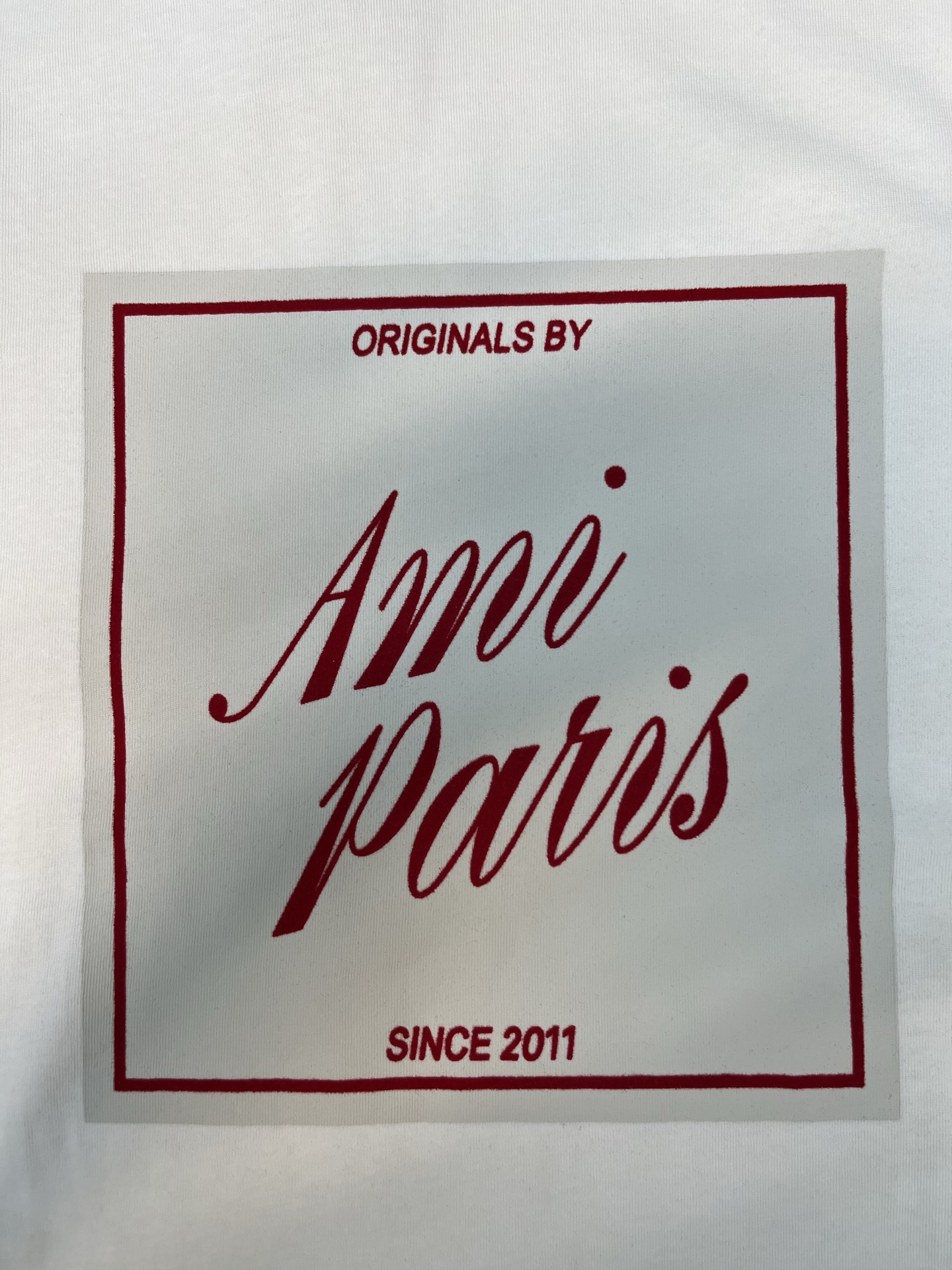 Ami Paris Ami 印花短袖