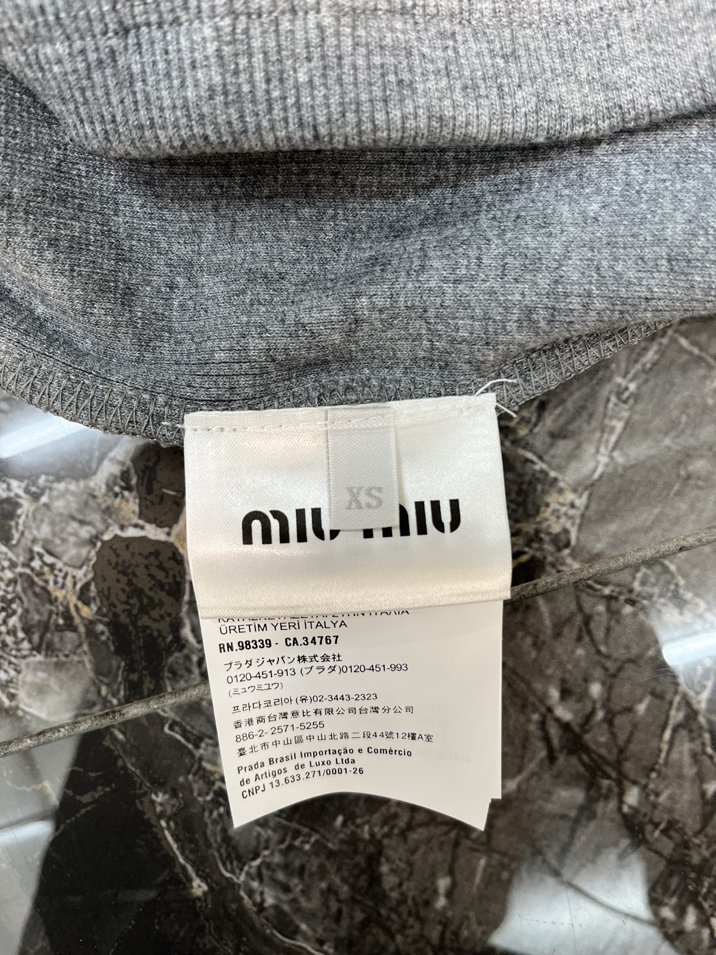 Miu Miu MIUMIU 徽标背心女装