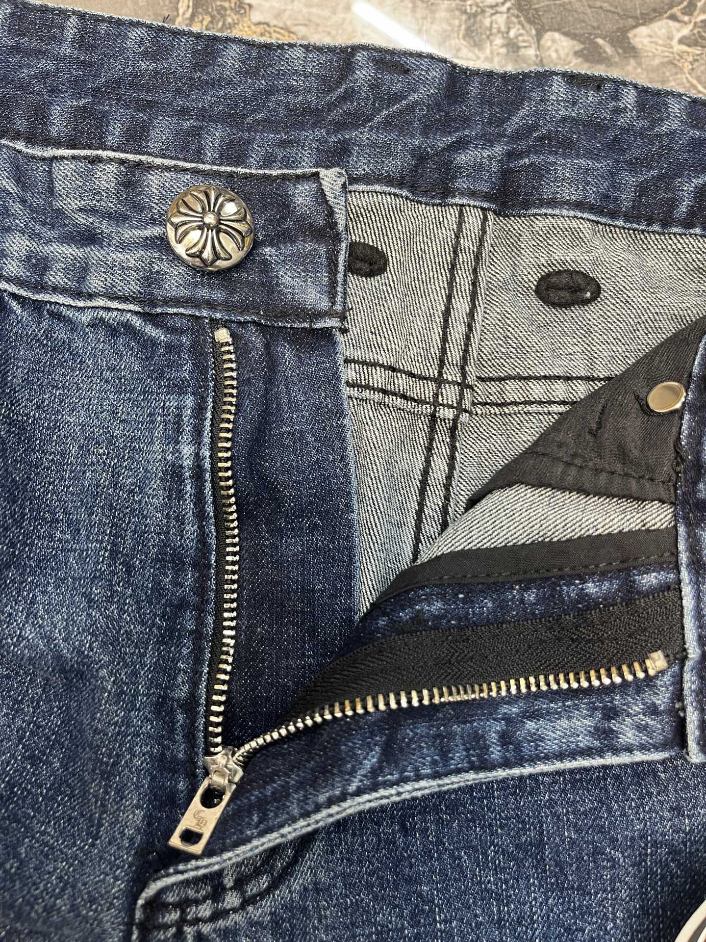 Chrome Hearts Chrome Hearts 十字徽标牛仔