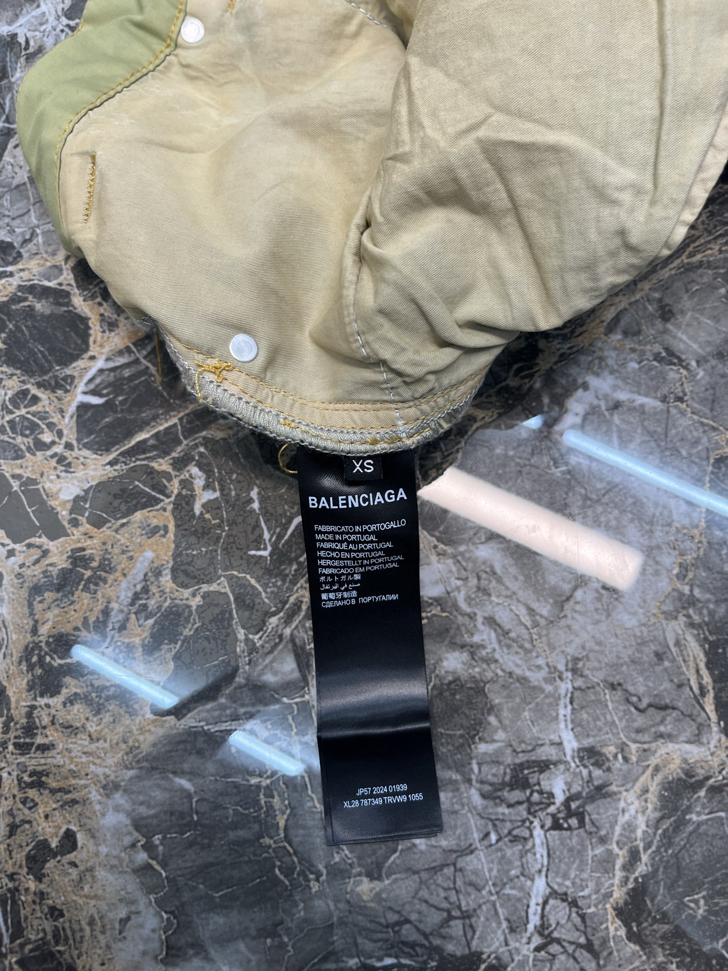 Balenciaga Balenciaga jeans刺绣牛仔