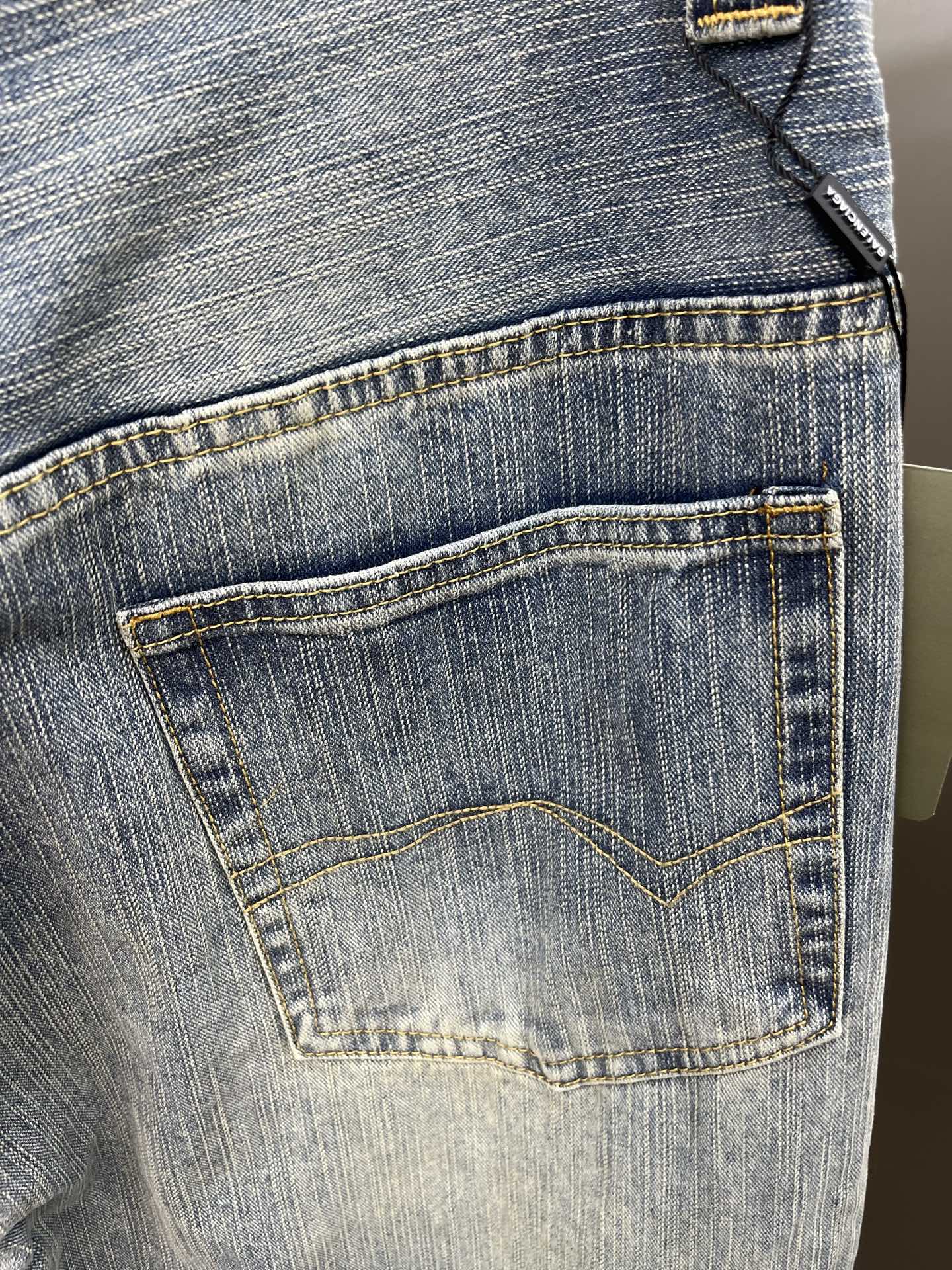Balenciaga Balenciaga jeans刺绣牛仔
