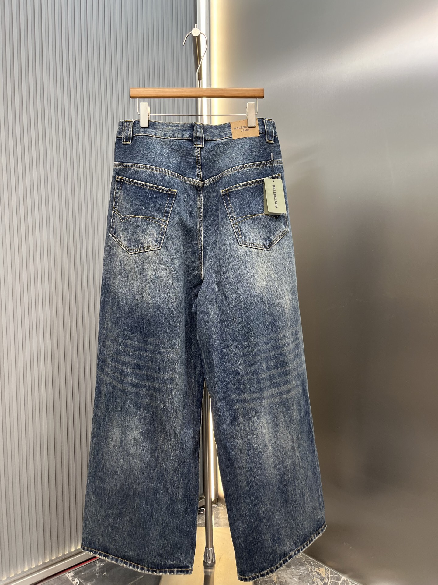 Balenciaga Balenciaga jeans刺绣牛仔