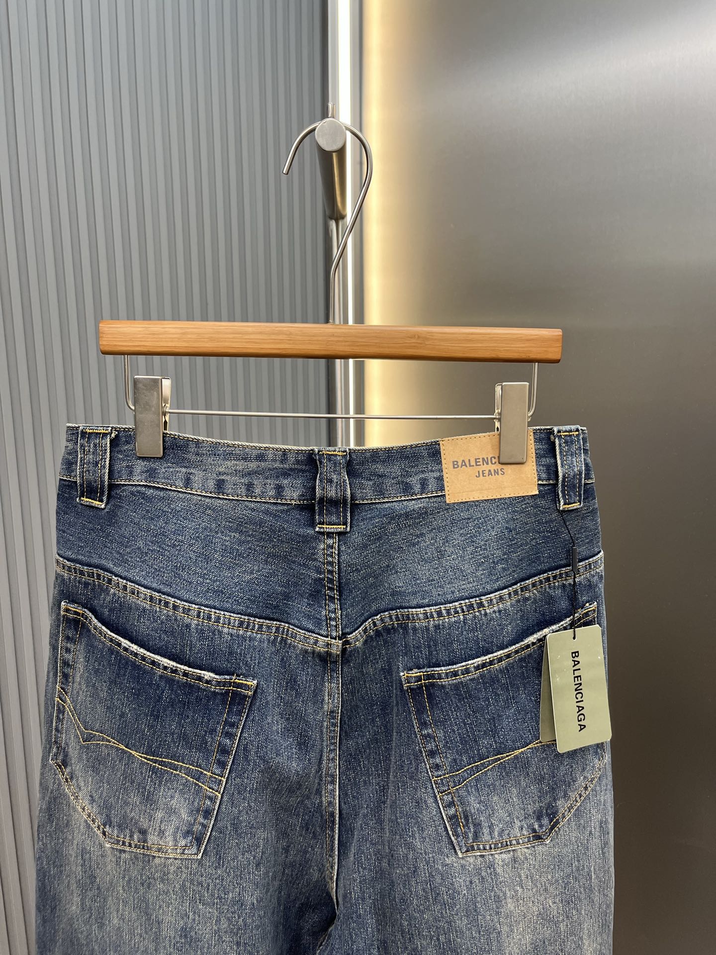 Balenciaga Balenciaga jeans刺绣牛仔