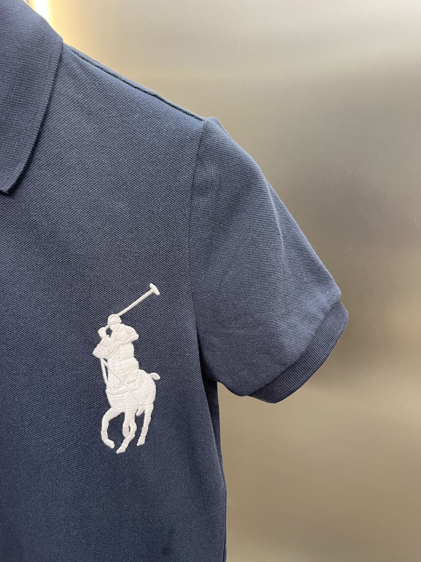 Ralph Lauren 实物挂拍Rah Lauren拉夫 大马徽标刺绣短袖衫