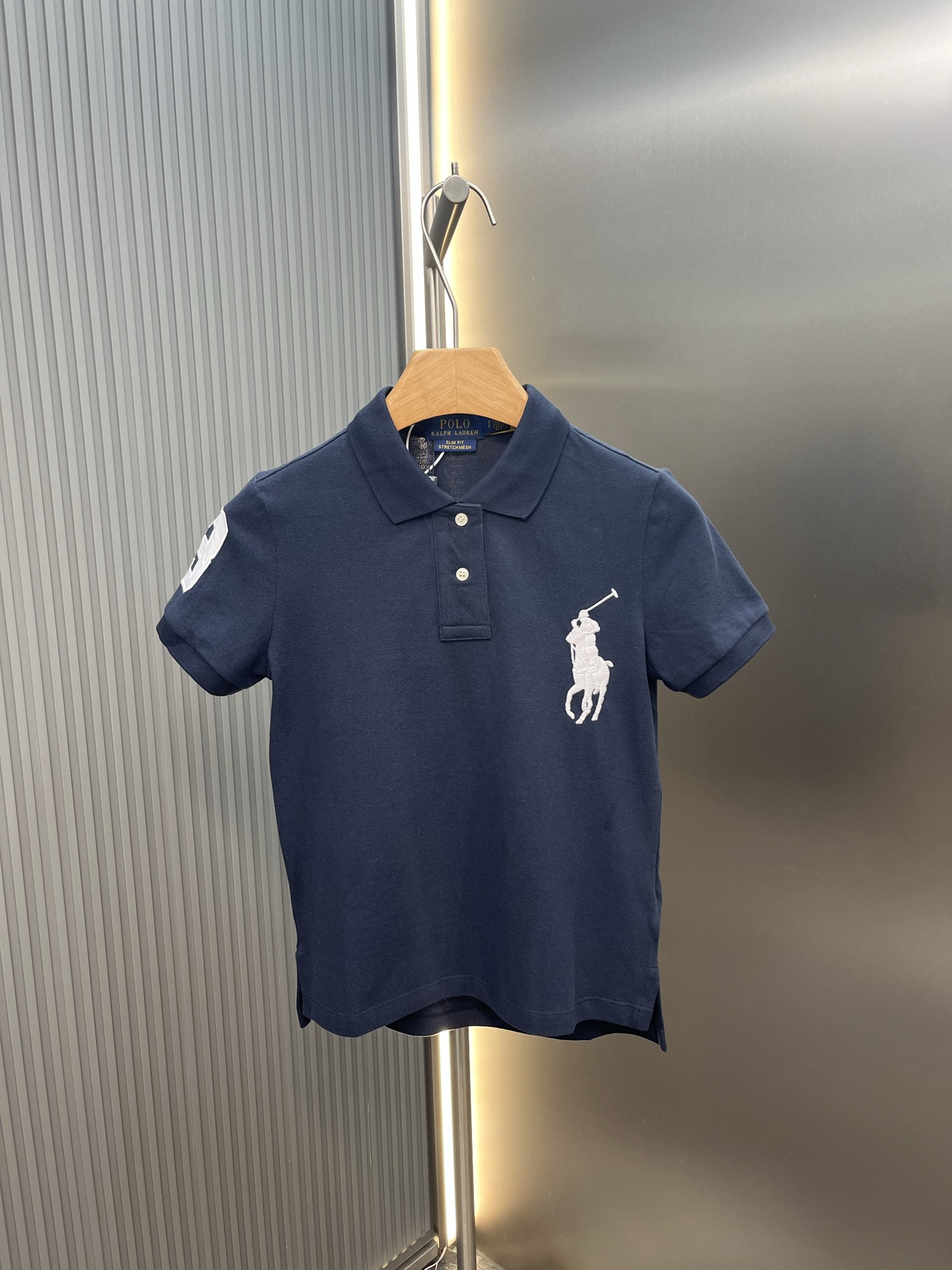 Ralph Lauren 实物挂拍Rah Lauren拉夫 大马徽标刺绣短袖衫